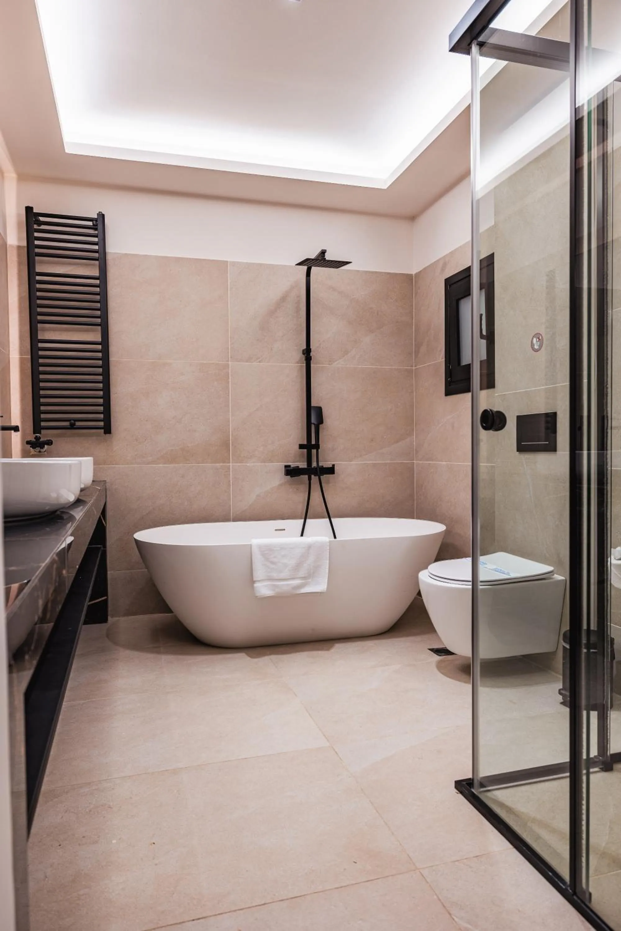 Shower in Mikelina Boutique Hotel