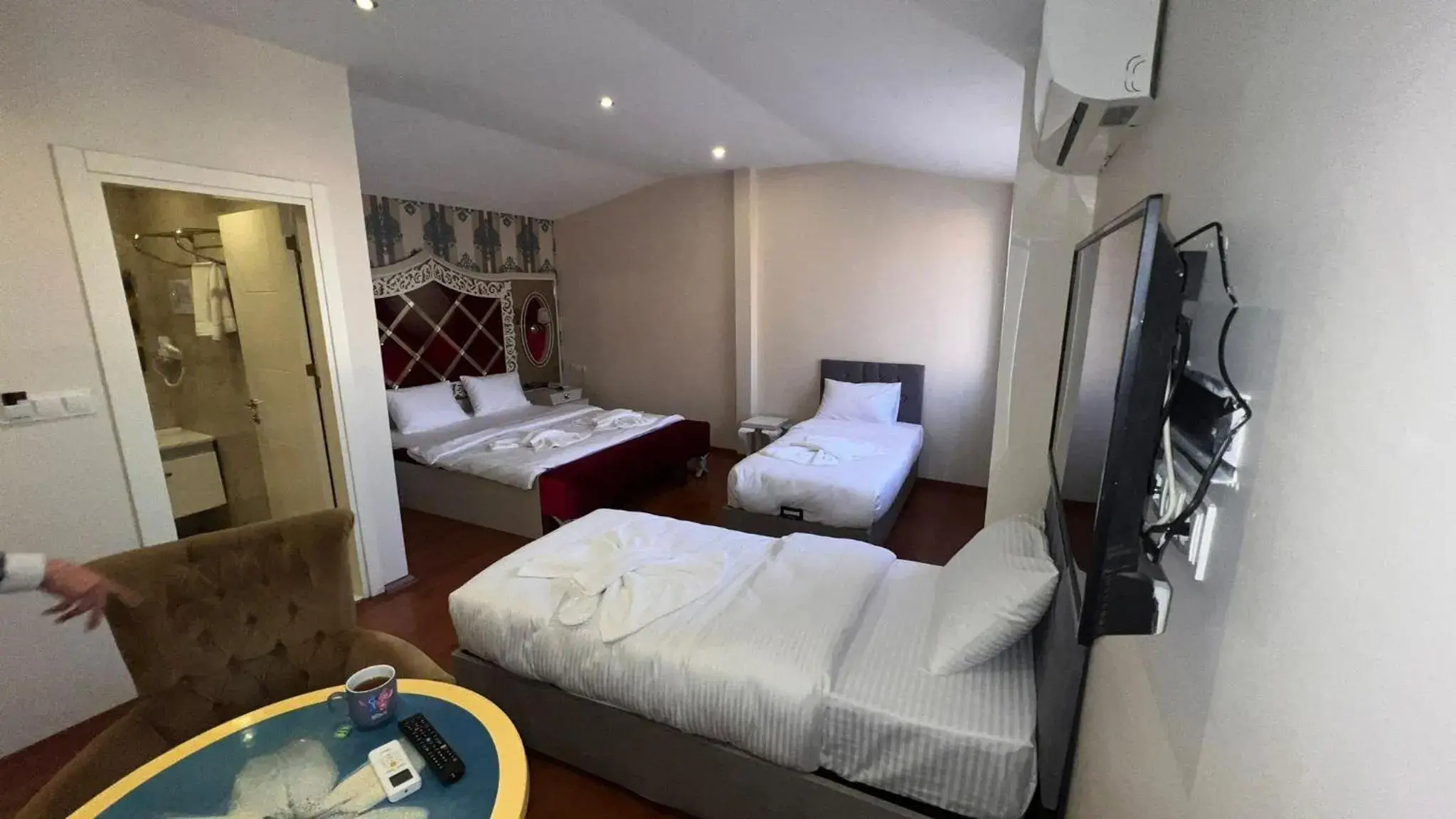 Quadruple Room with Sea View in By Historial Hotel Due Quadruple Room with Sea View in By Historial Hotel Due