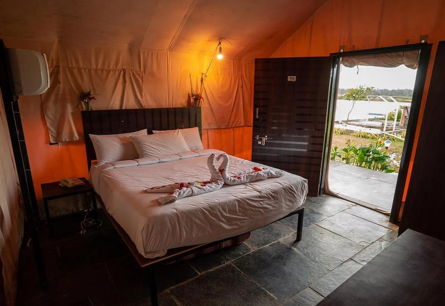 Bedroom in Starling River Resort Dandeli