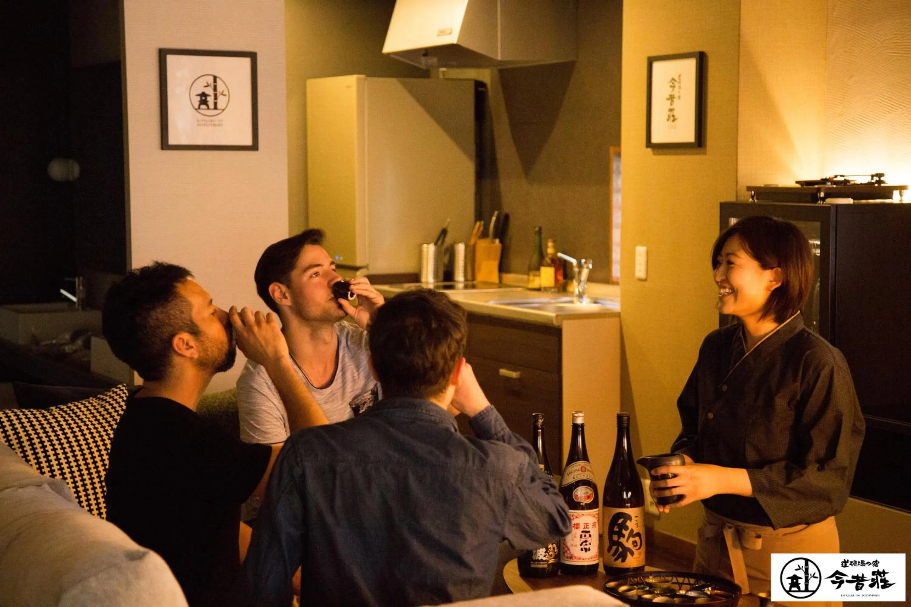 Staff in KONJAKUSO Osaka Dotonbori "YORIAI" Penthouse Stay