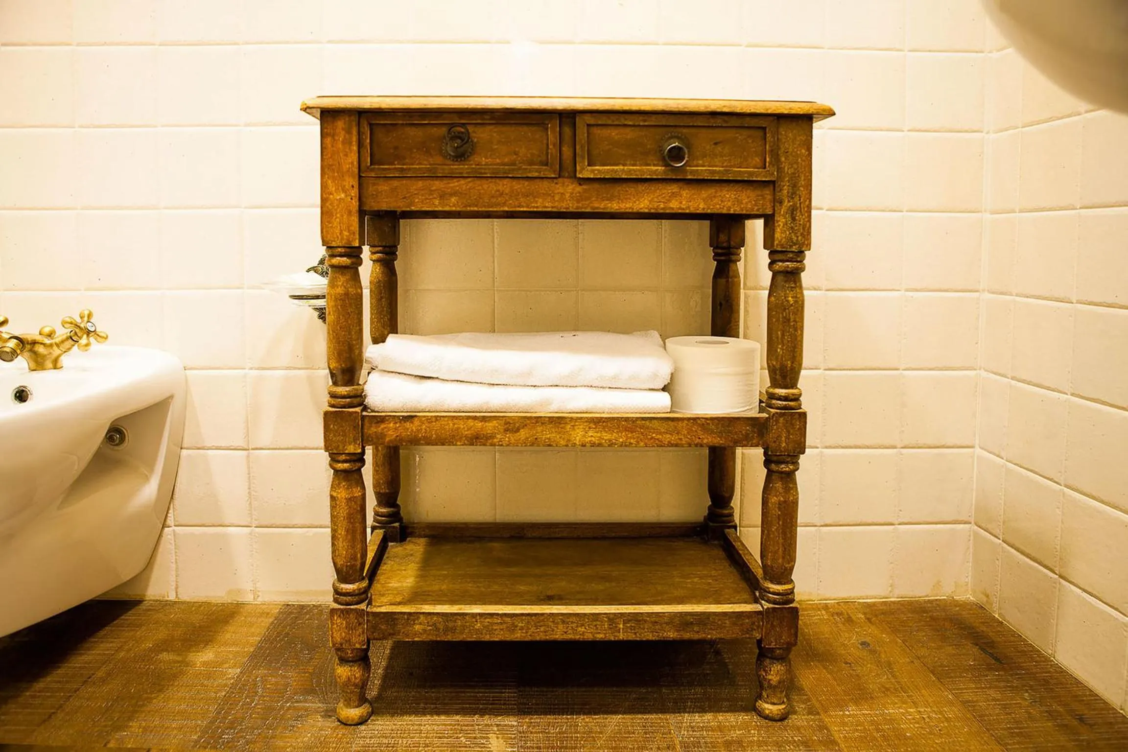 Bathroom, Bed in La Baita