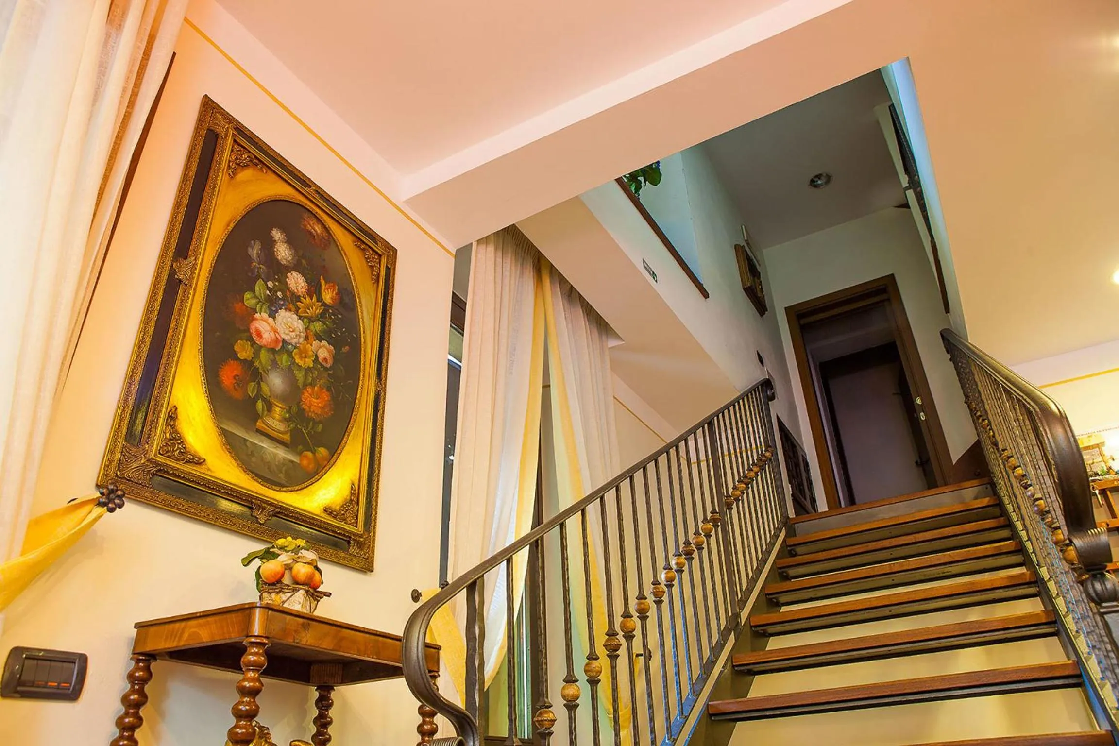 Lobby or reception in La Baita