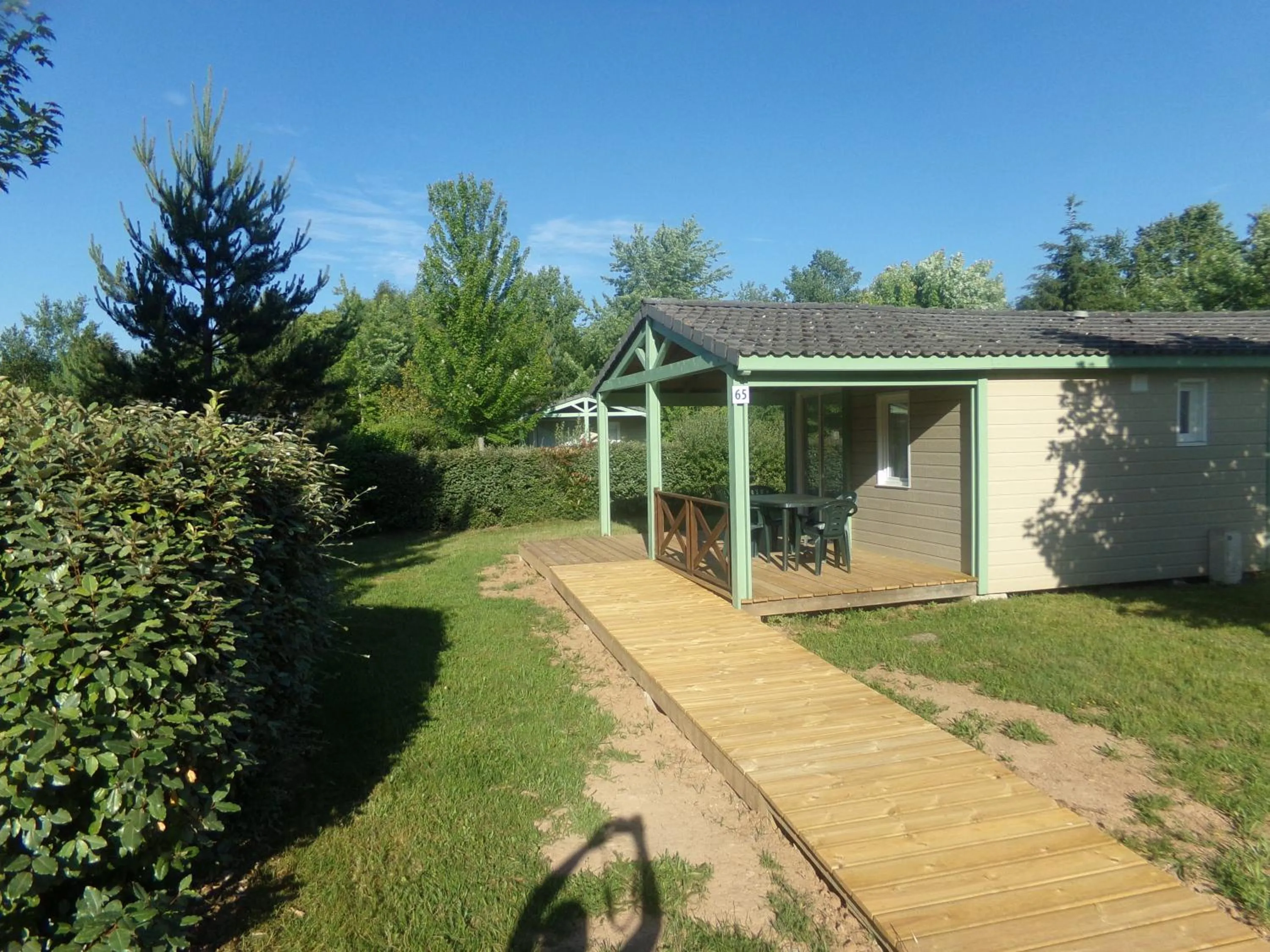 Patio in Terres de France - Les Hameaux de Miel