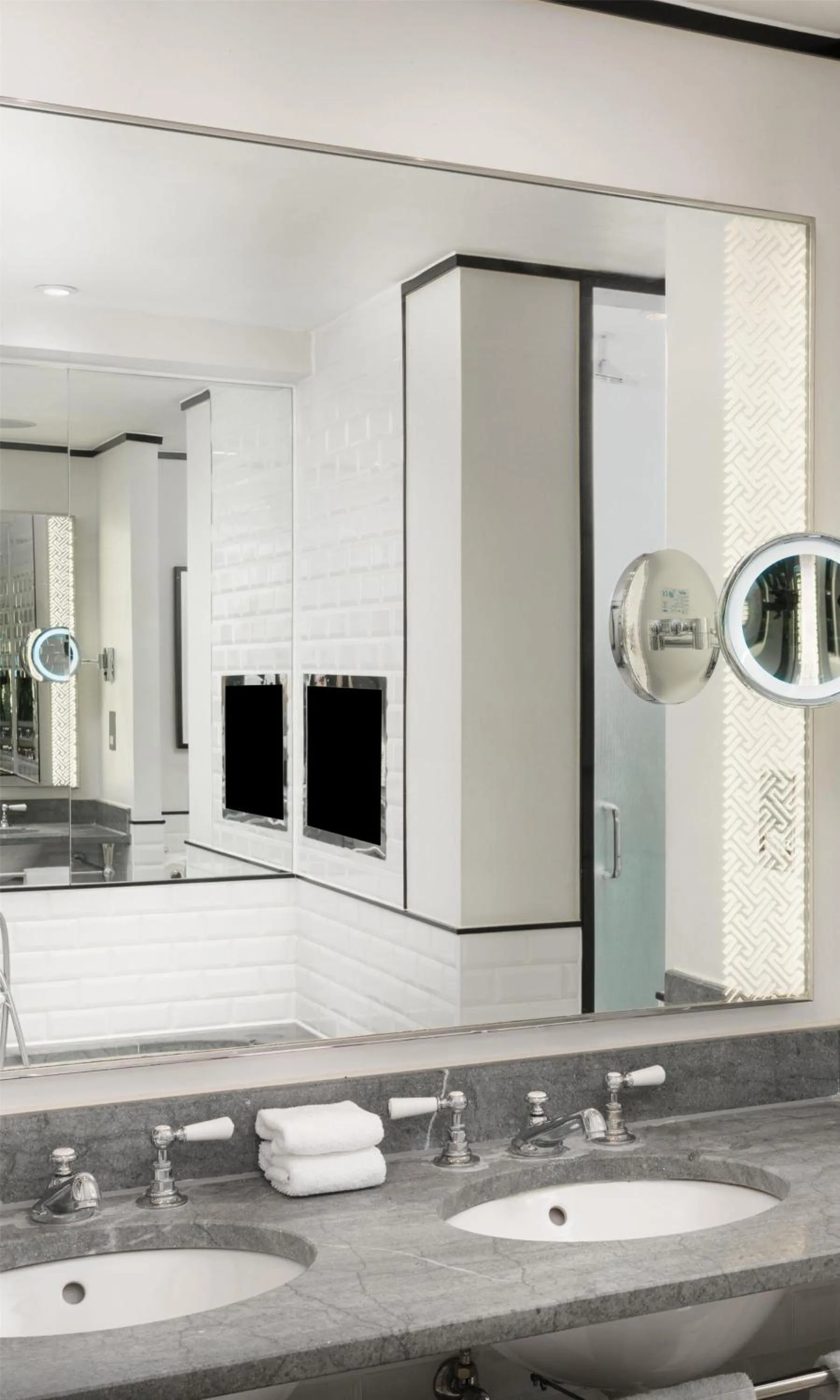 Bathroom in The Waldorf Hilton