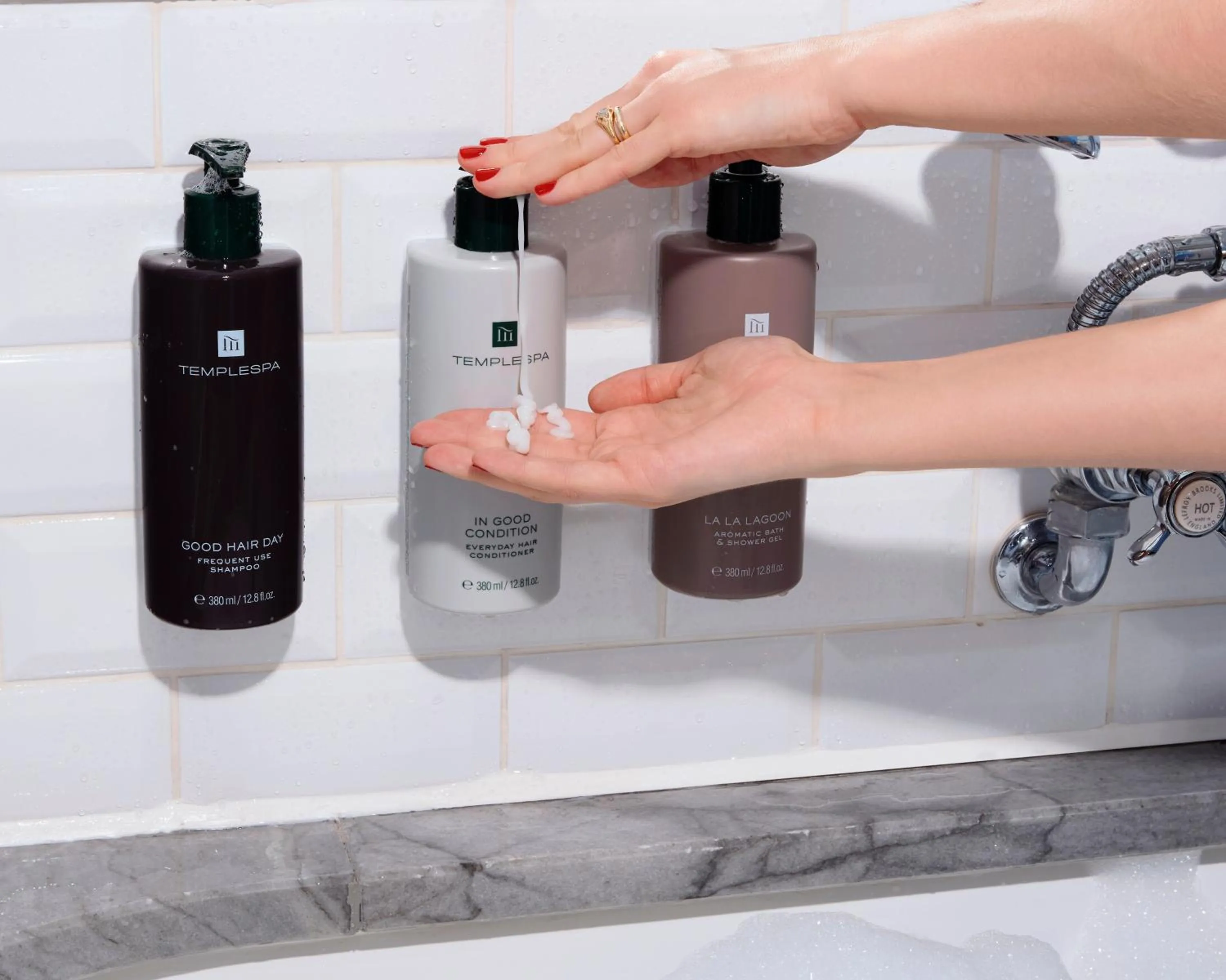 Bathroom in The Waldorf Hilton