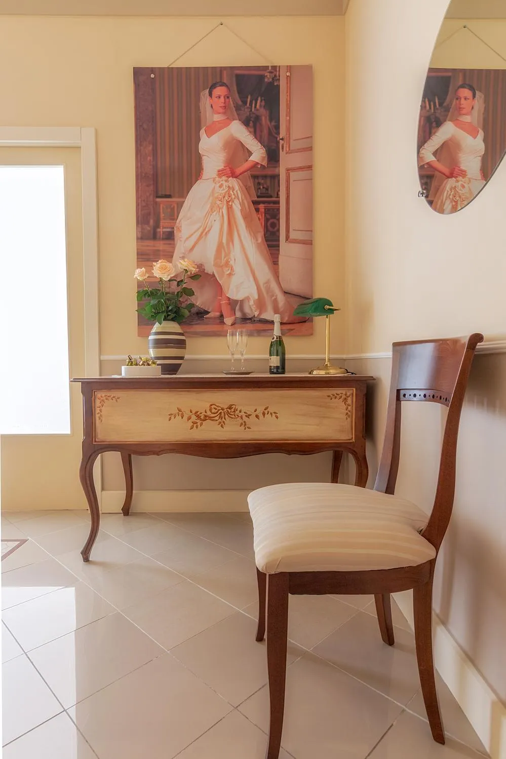 Seating area in L'ARENA B&B