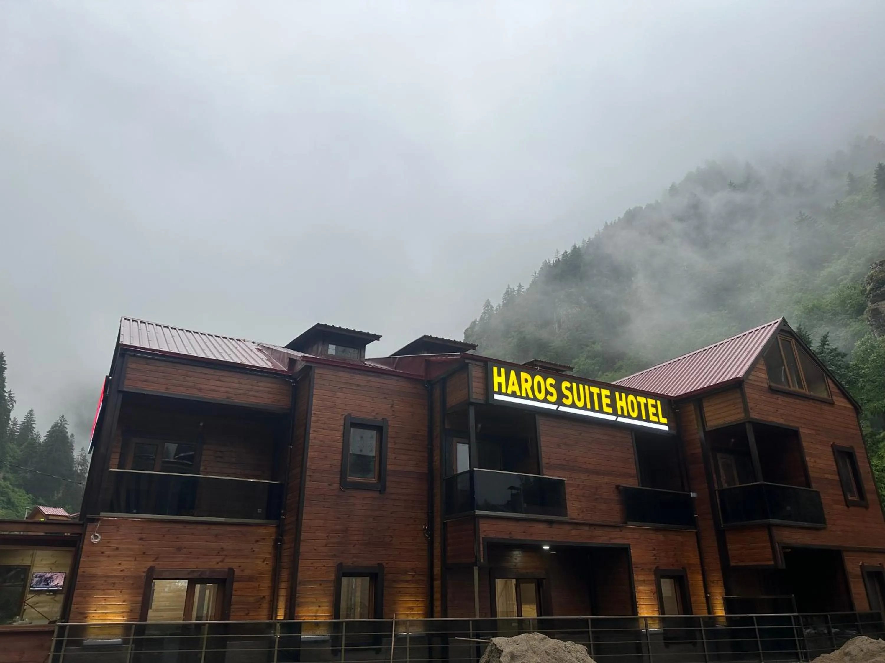 Property building in Haros Suite Hotel