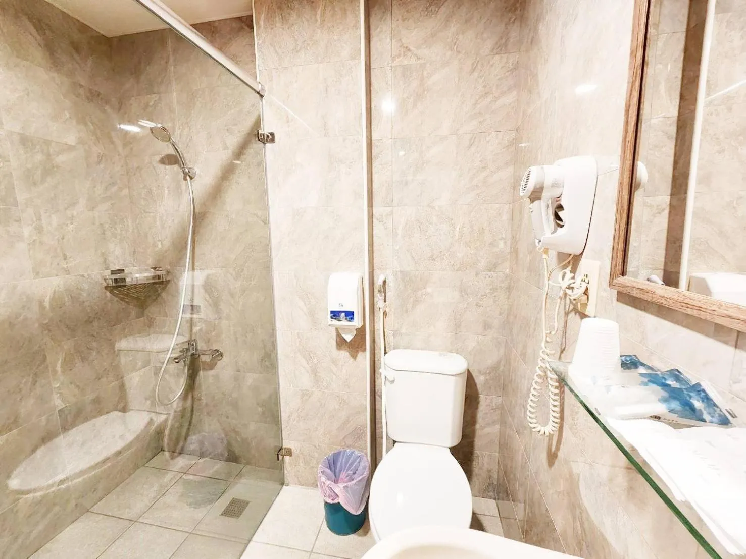 Shower in Royal Business Hotel