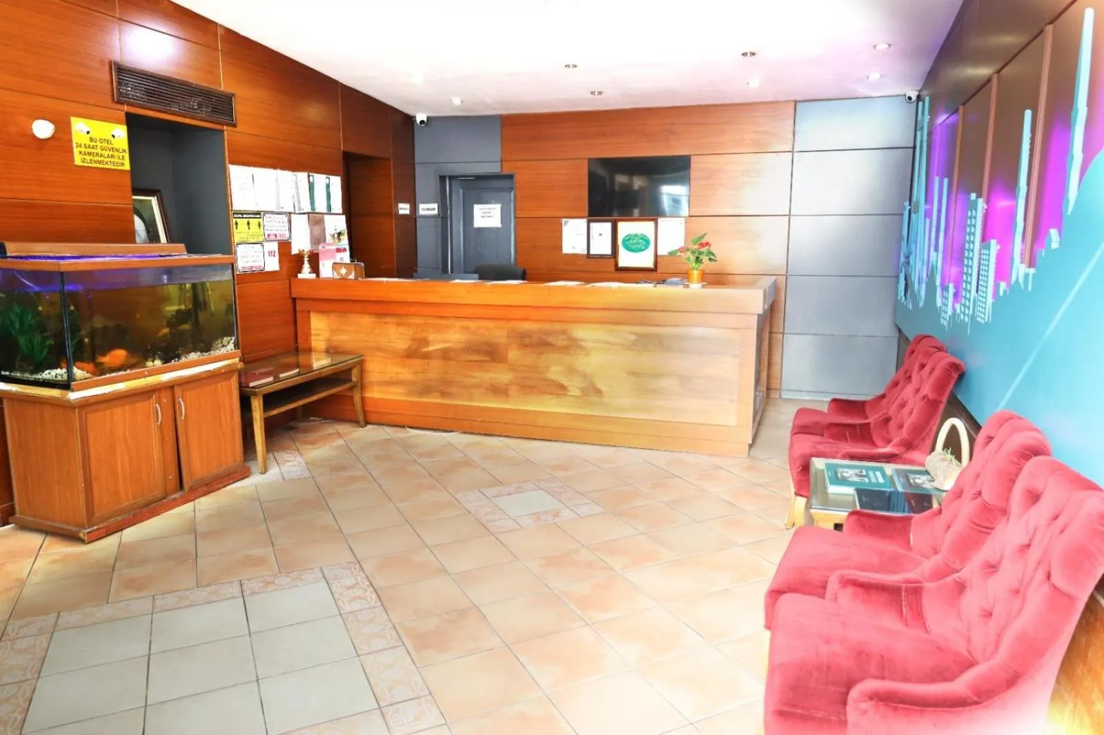 Lobby or reception in Bakirkoy Tashan Business & Airport Hotel
