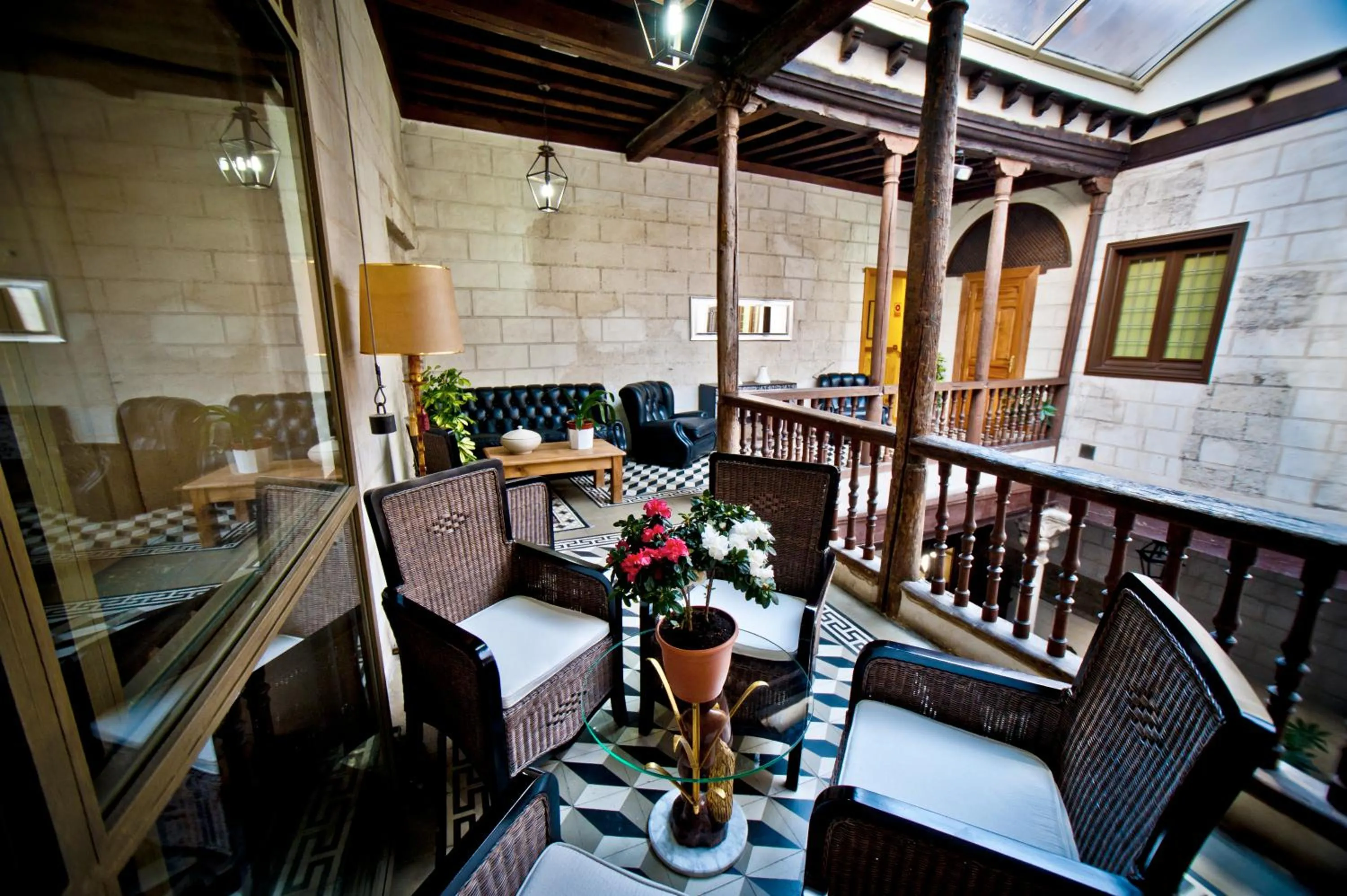 Balcony/Terrace in Hotel Condes de Castilla