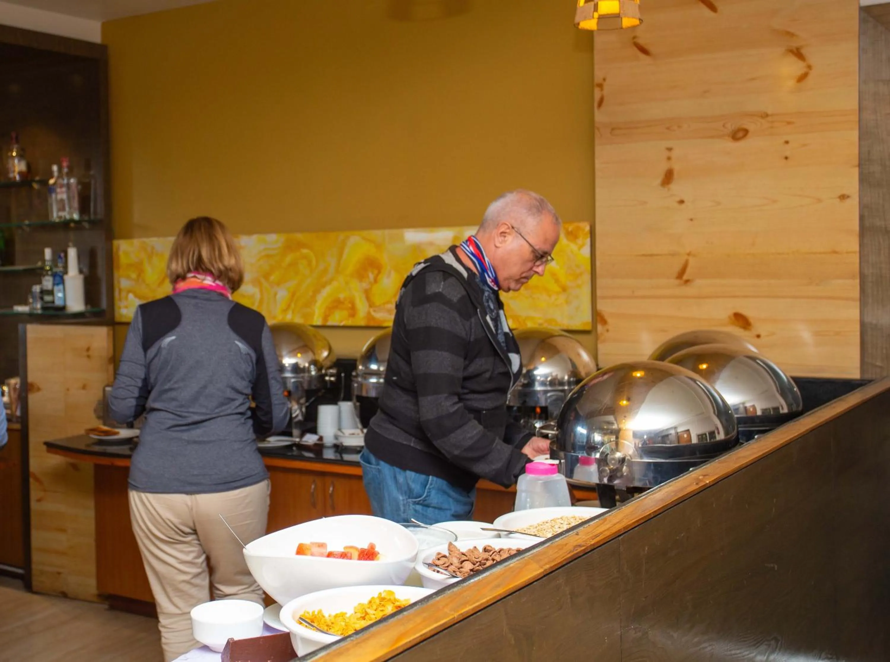group of guests in Hotel Lake Paradise