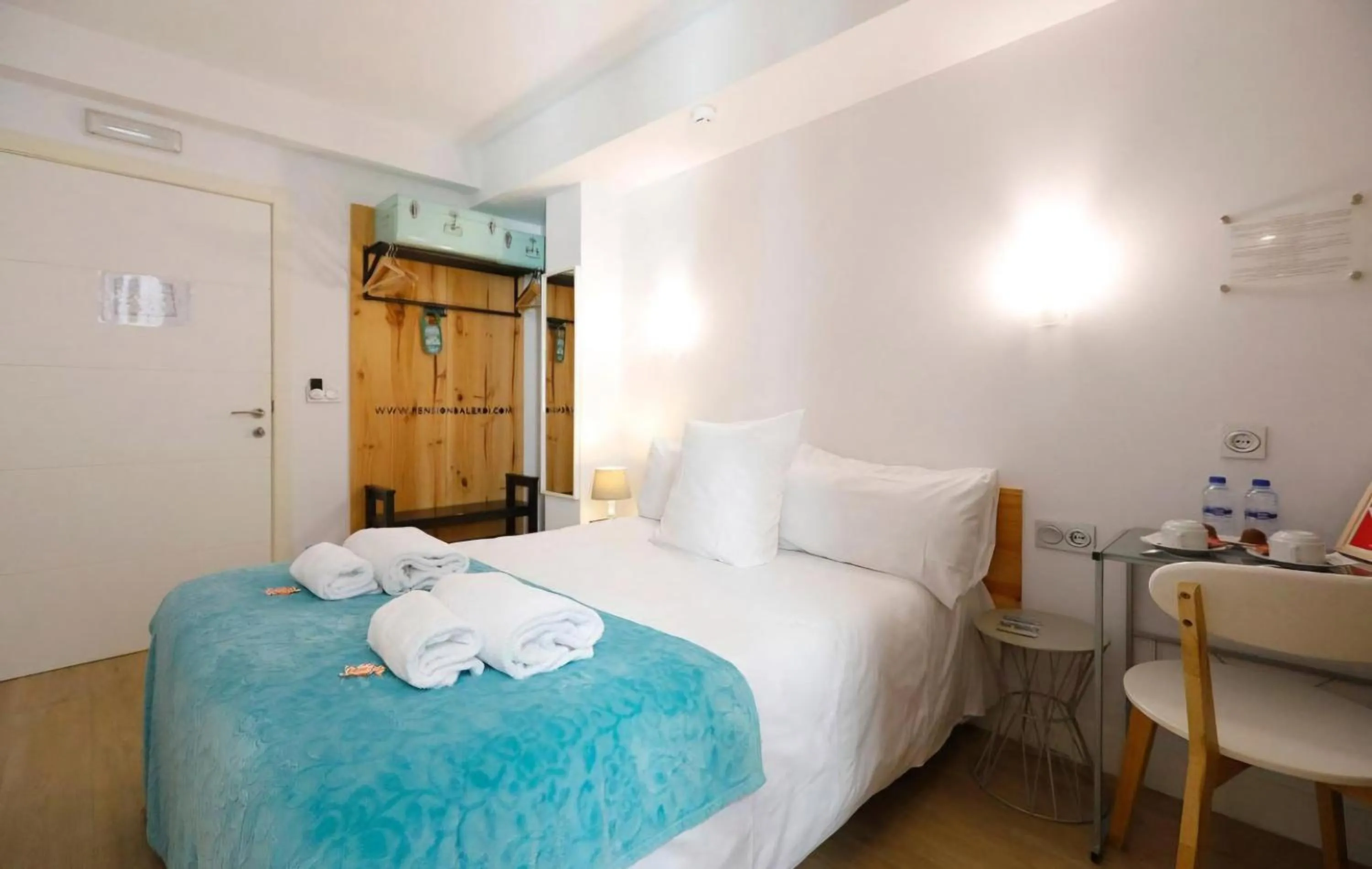 Bed in Pensión Balerdi