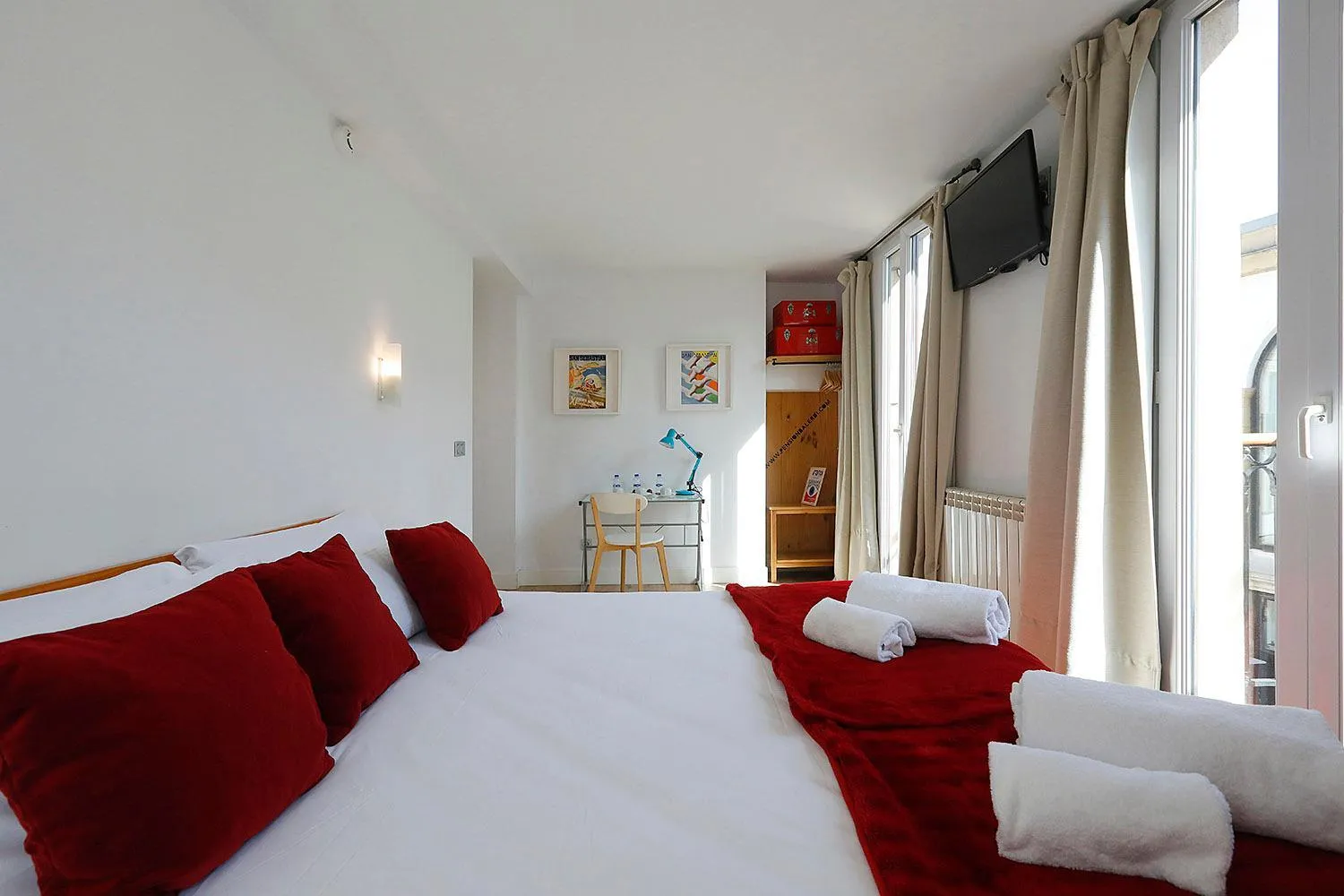 Bedroom, Bed in Pensión Balerdi