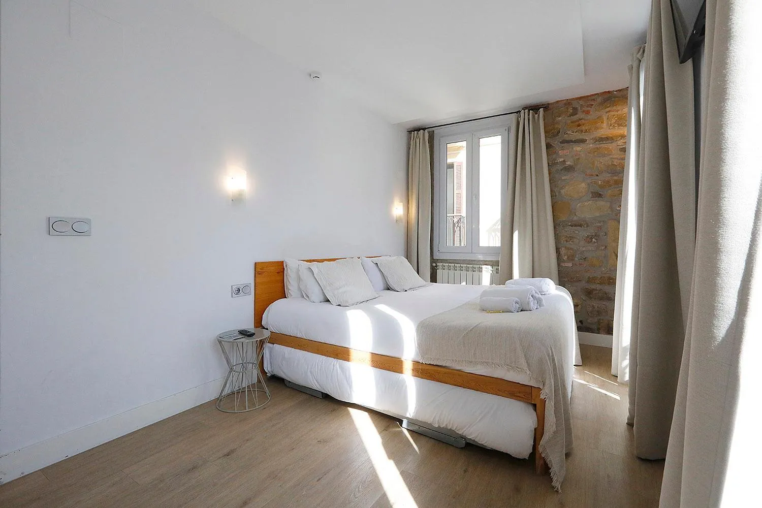 Bedroom, Bed in Pensión Balerdi