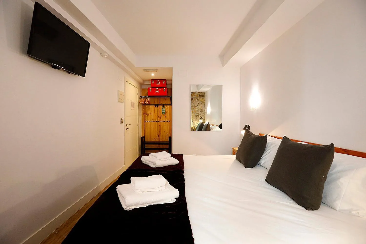 Bed in Pensión Balerdi