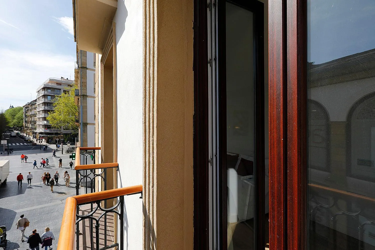 Balcony/Terrace in Pensión Balerdi