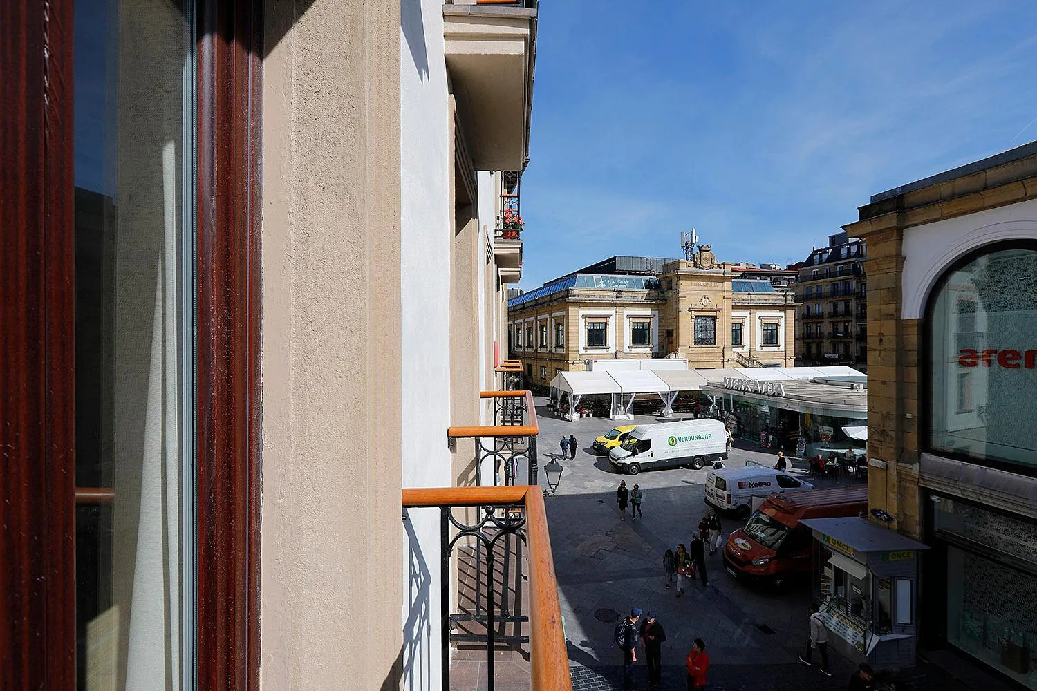 View (from property/room) in Pensión Balerdi