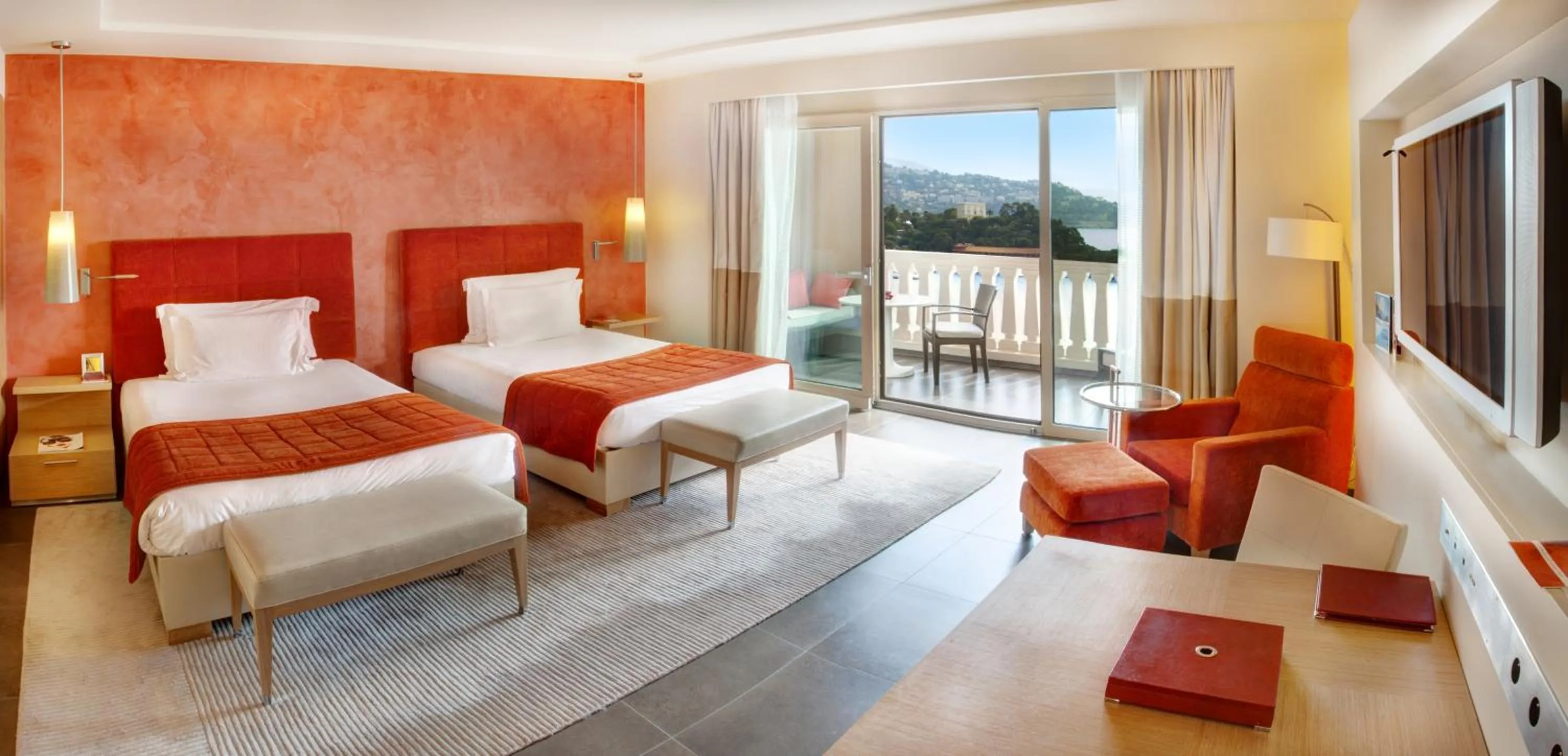 Bedroom, Bed in Monte-Carlo Bay Hotel & Resort