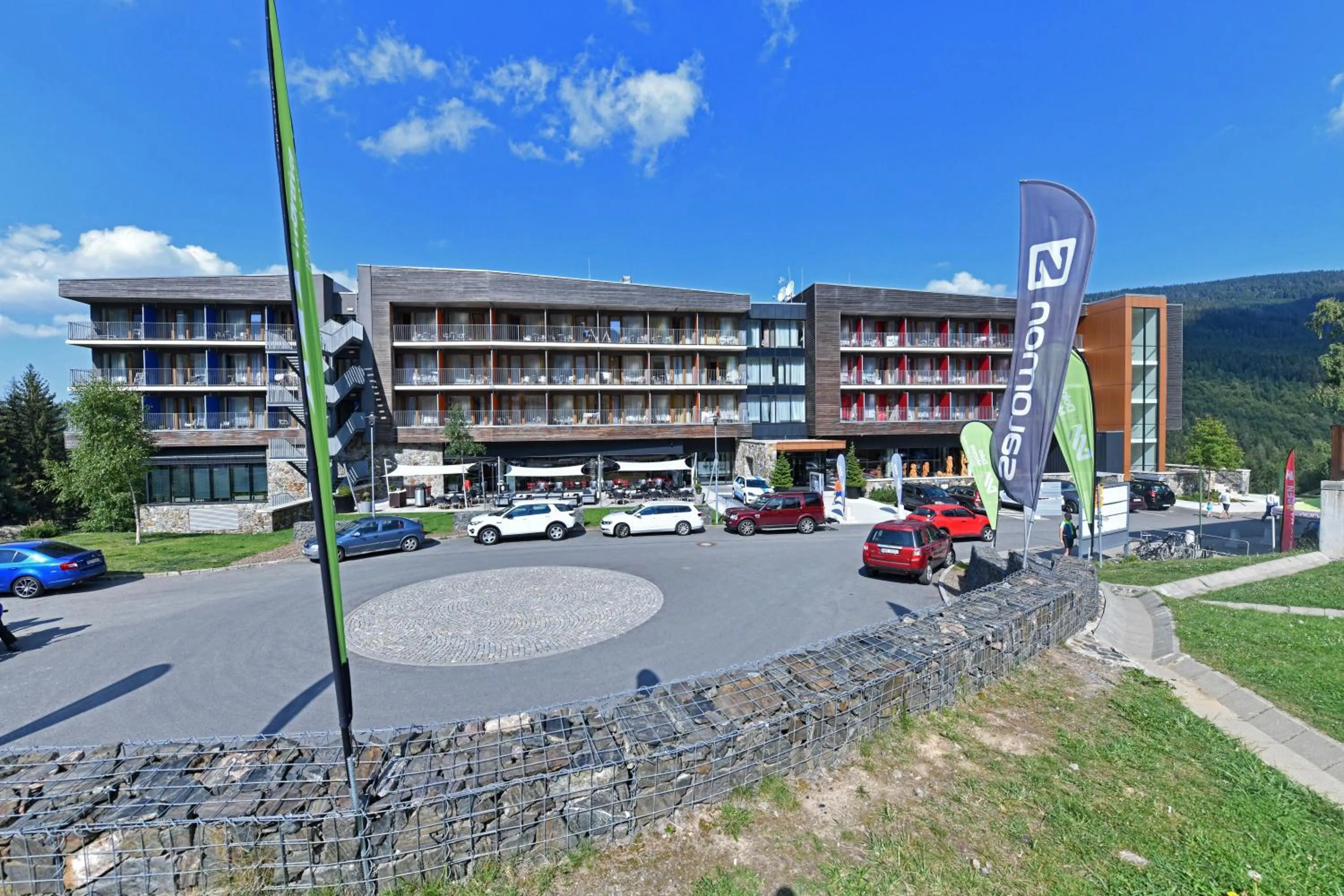 Property building in Wellness Hotel Vista