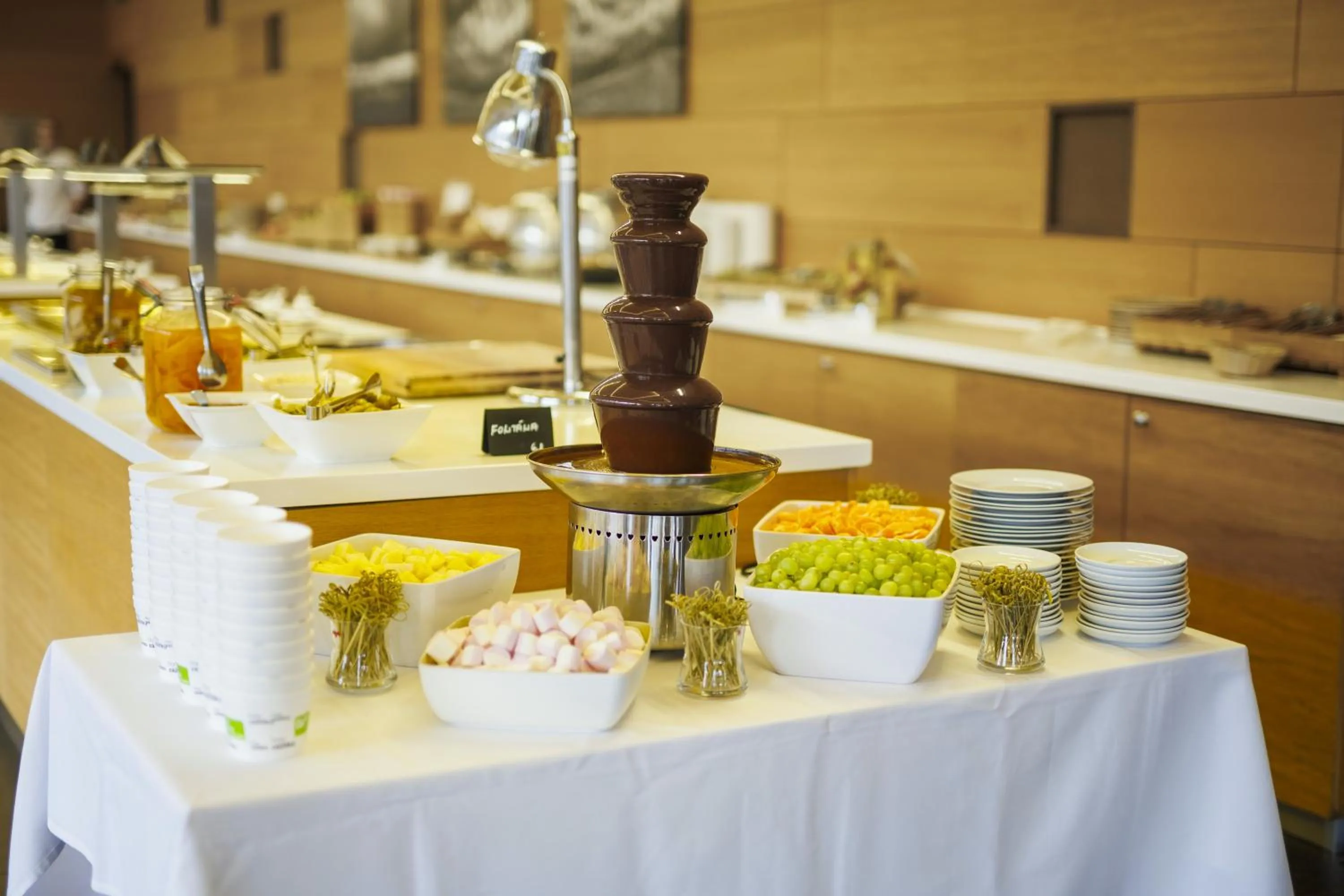 Buffet breakfast in Wellness Hotel Vista