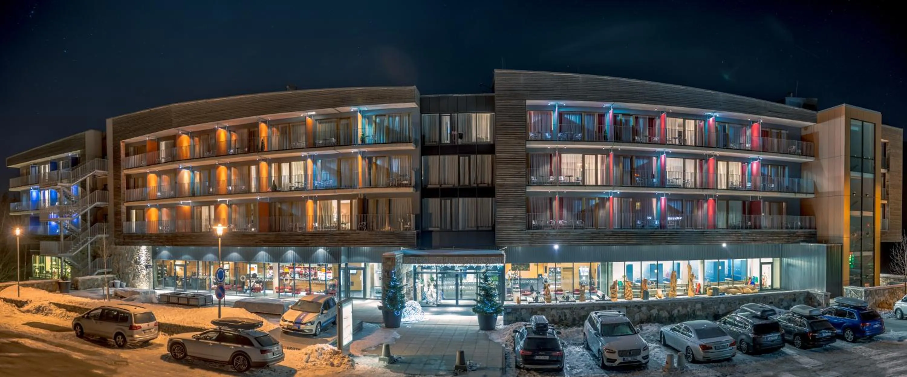 Facade/entrance in Wellness Hotel Vista