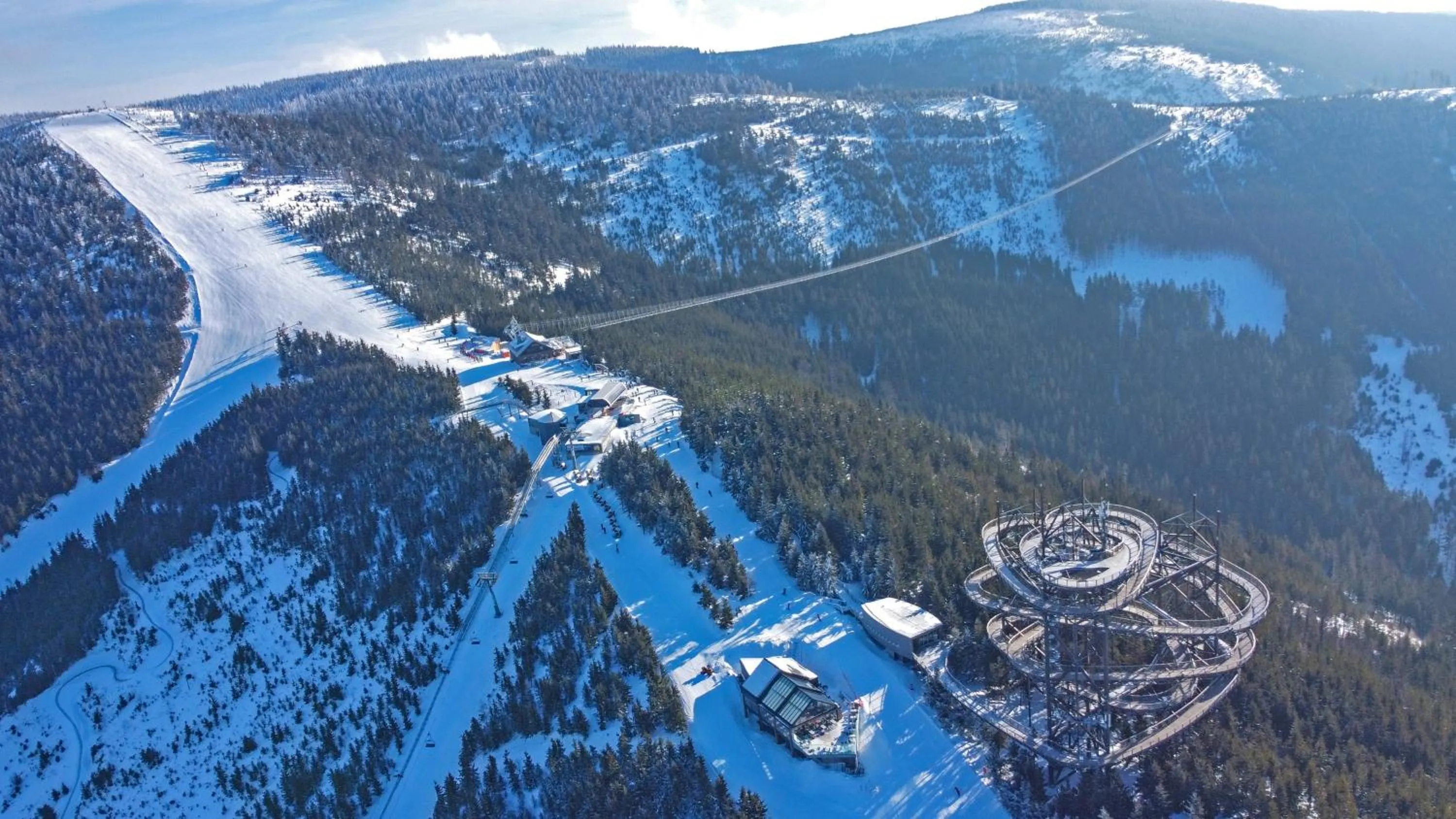 Skiing in Wellness Hotel Vista