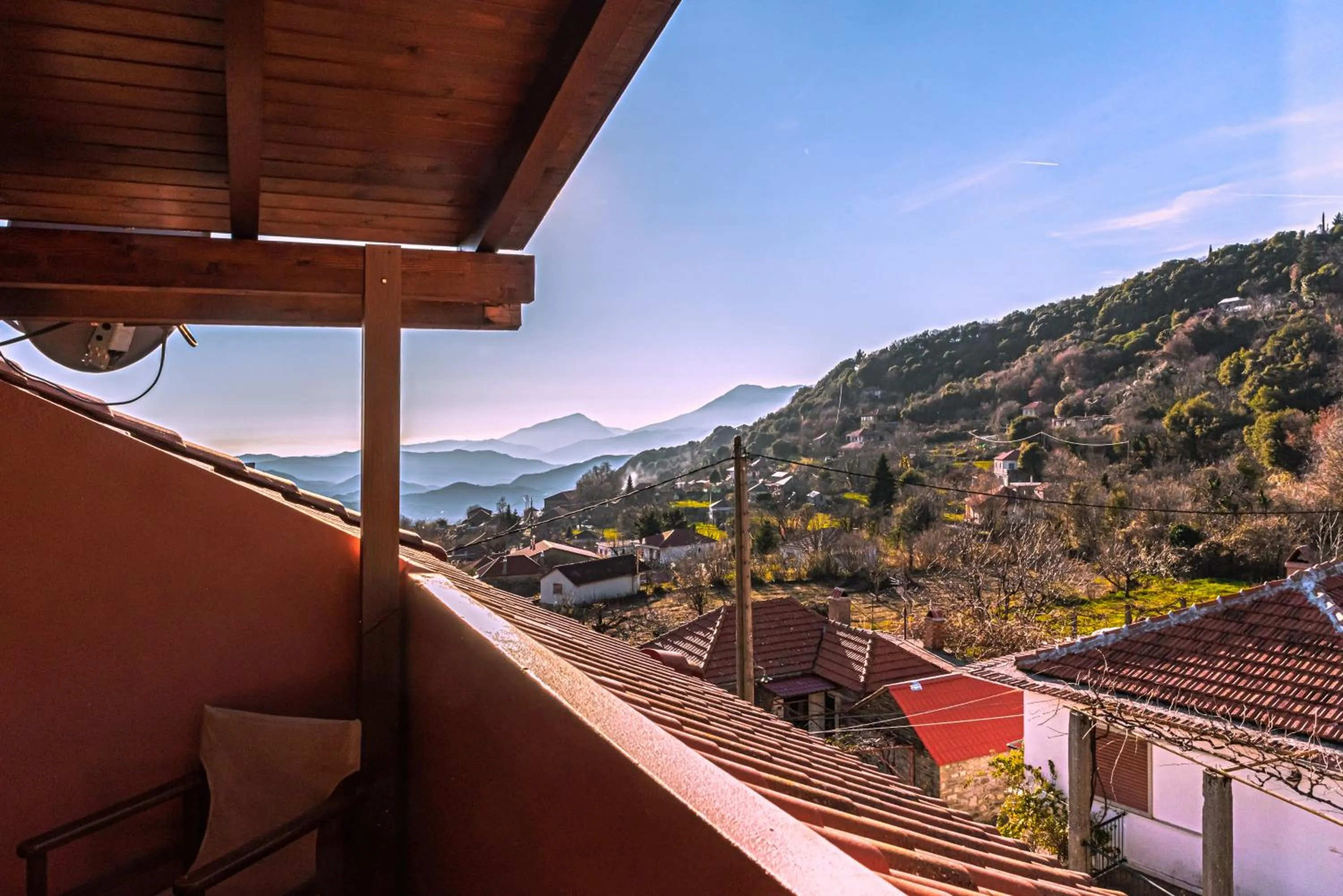 Natural landscape in Xenonas Kypseli