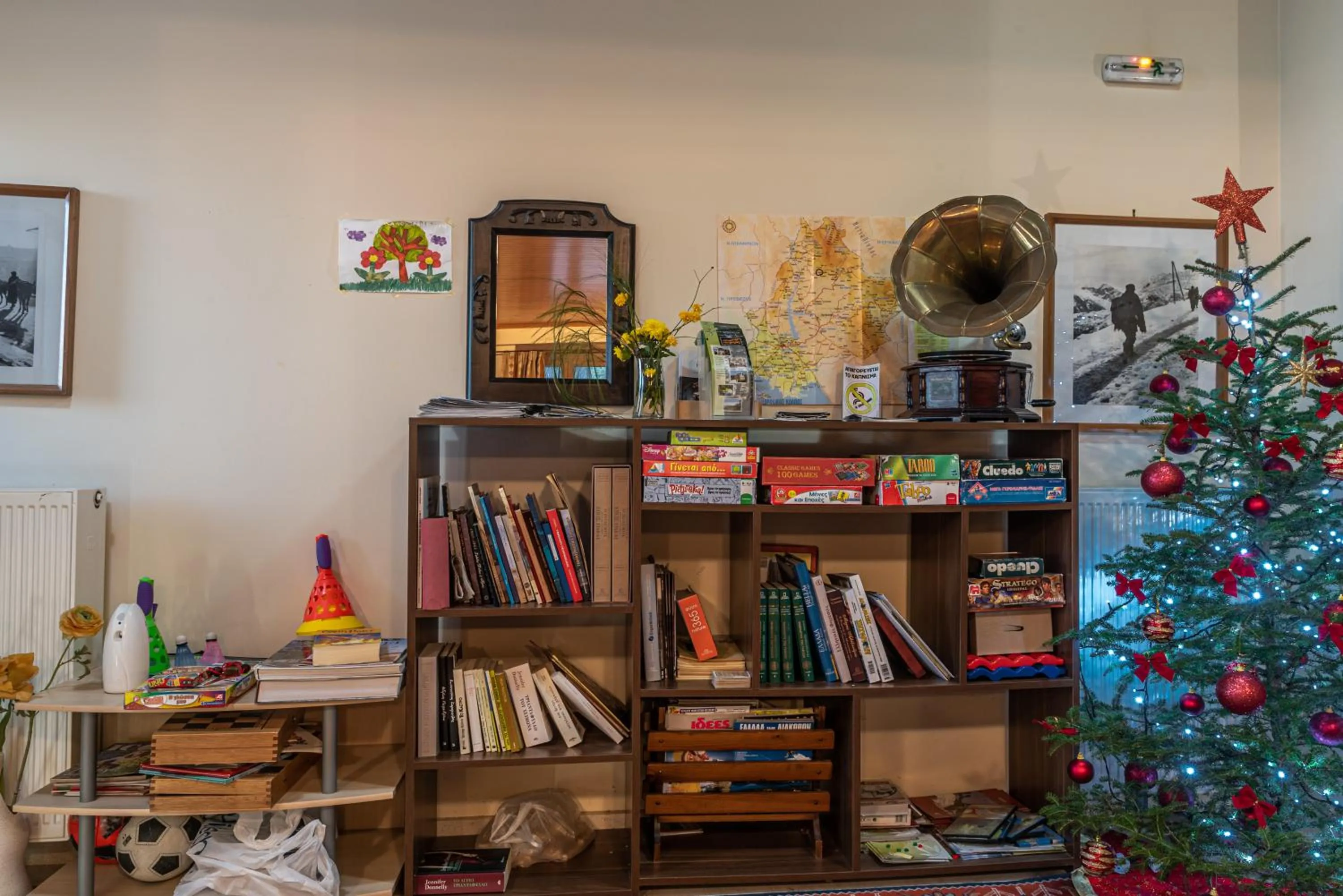 Lobby or reception in Xenonas Kypseli