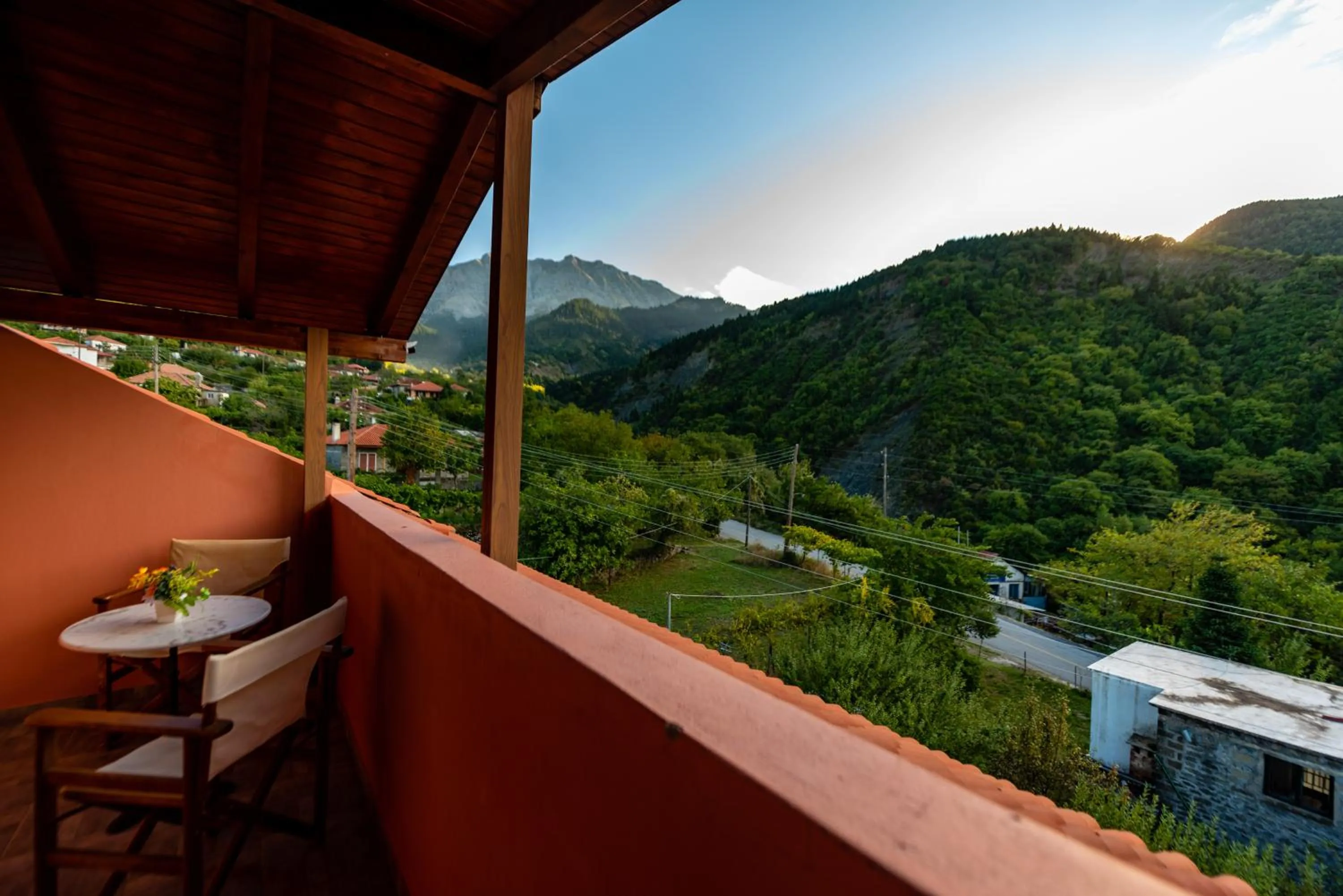 Balcony/Terrace in Xenonas Kypseli