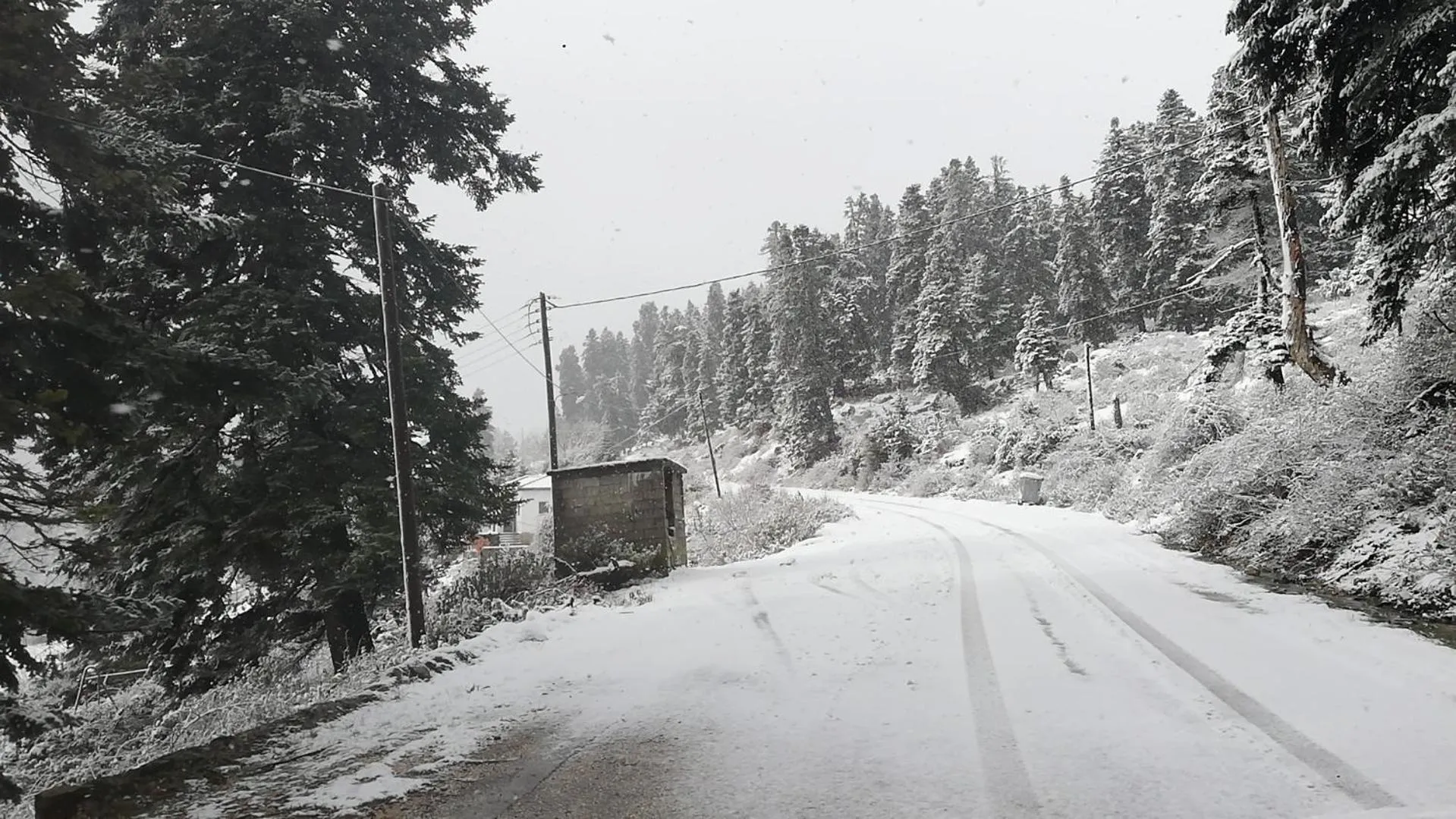 Natural landscape in Xenonas Kypseli