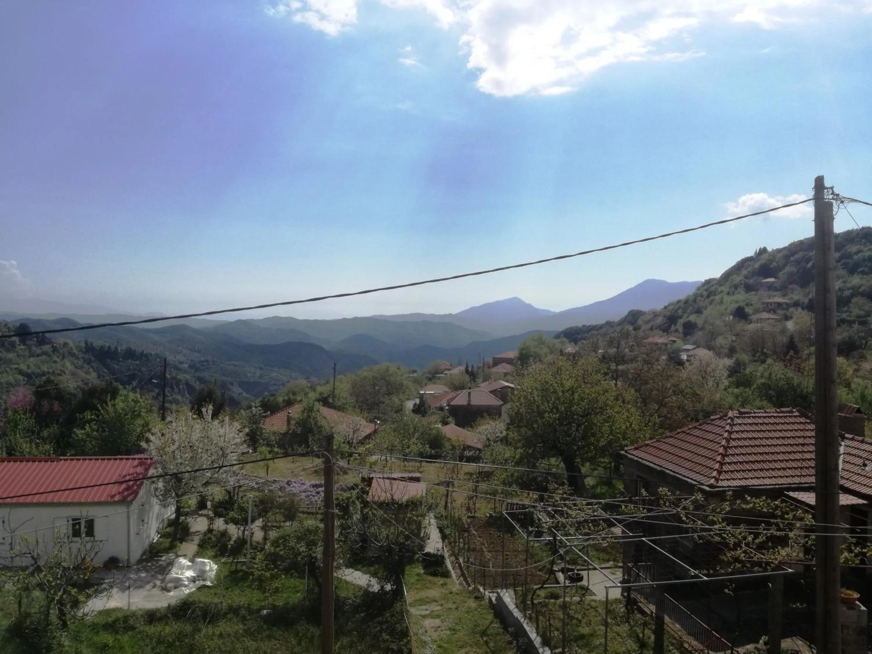 Natural landscape in Xenonas Kypseli