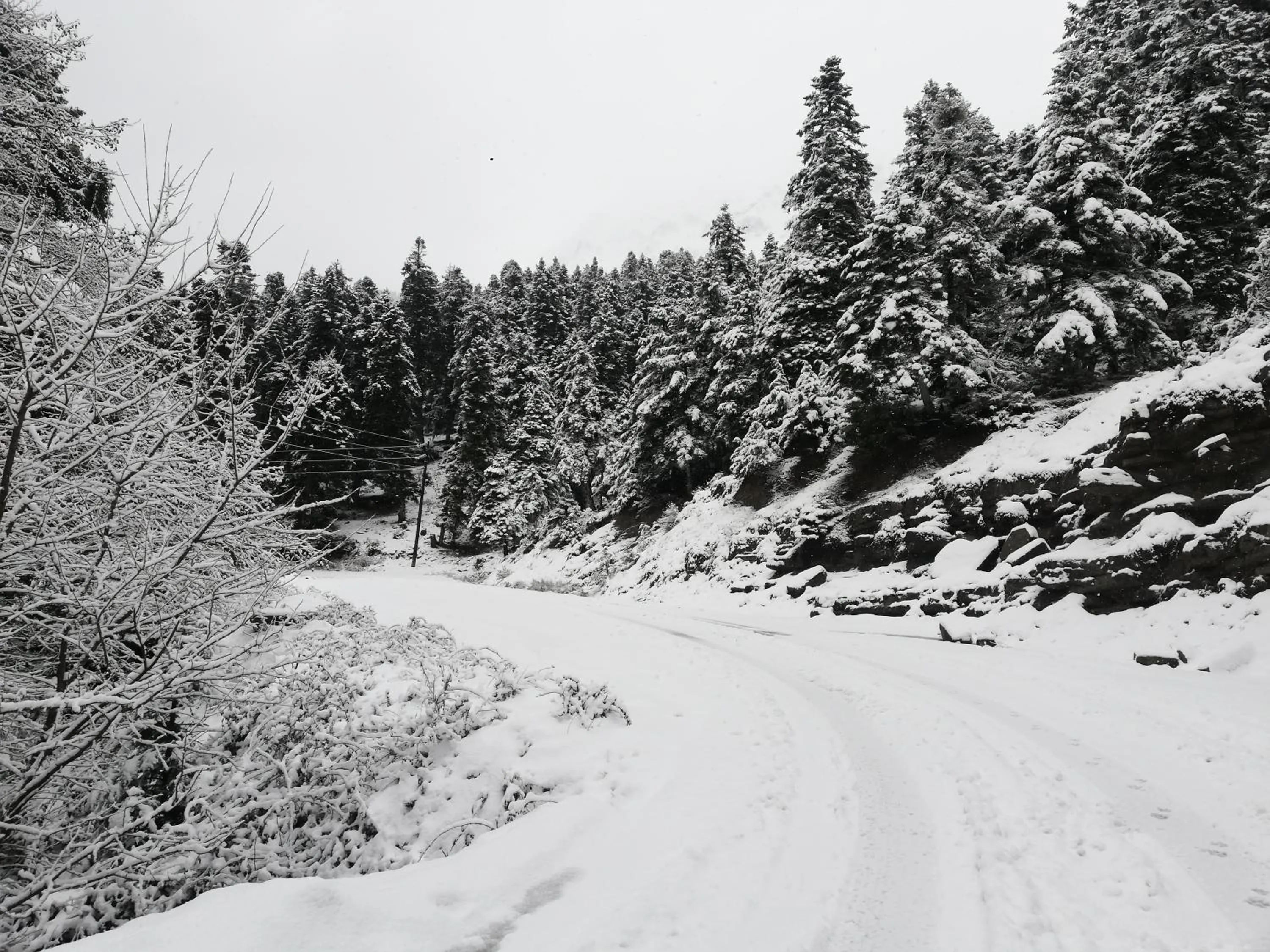 Natural landscape in Xenonas Kypseli