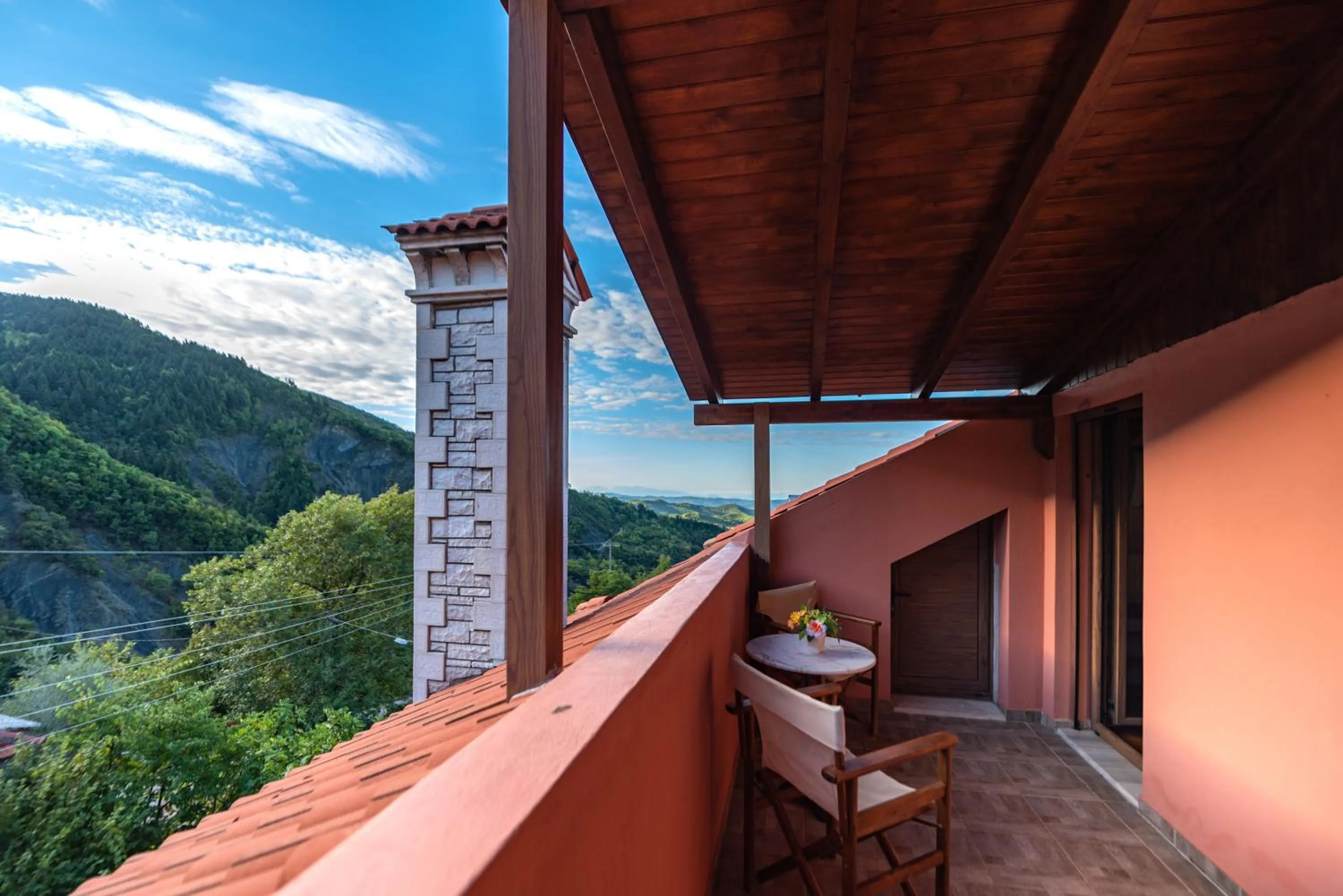 Balcony/Terrace in Xenonas Kypseli