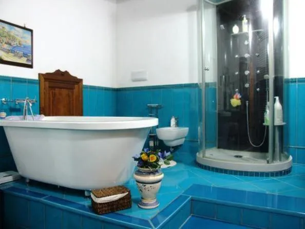 Bathroom in Bed and Breakfast Adelberga