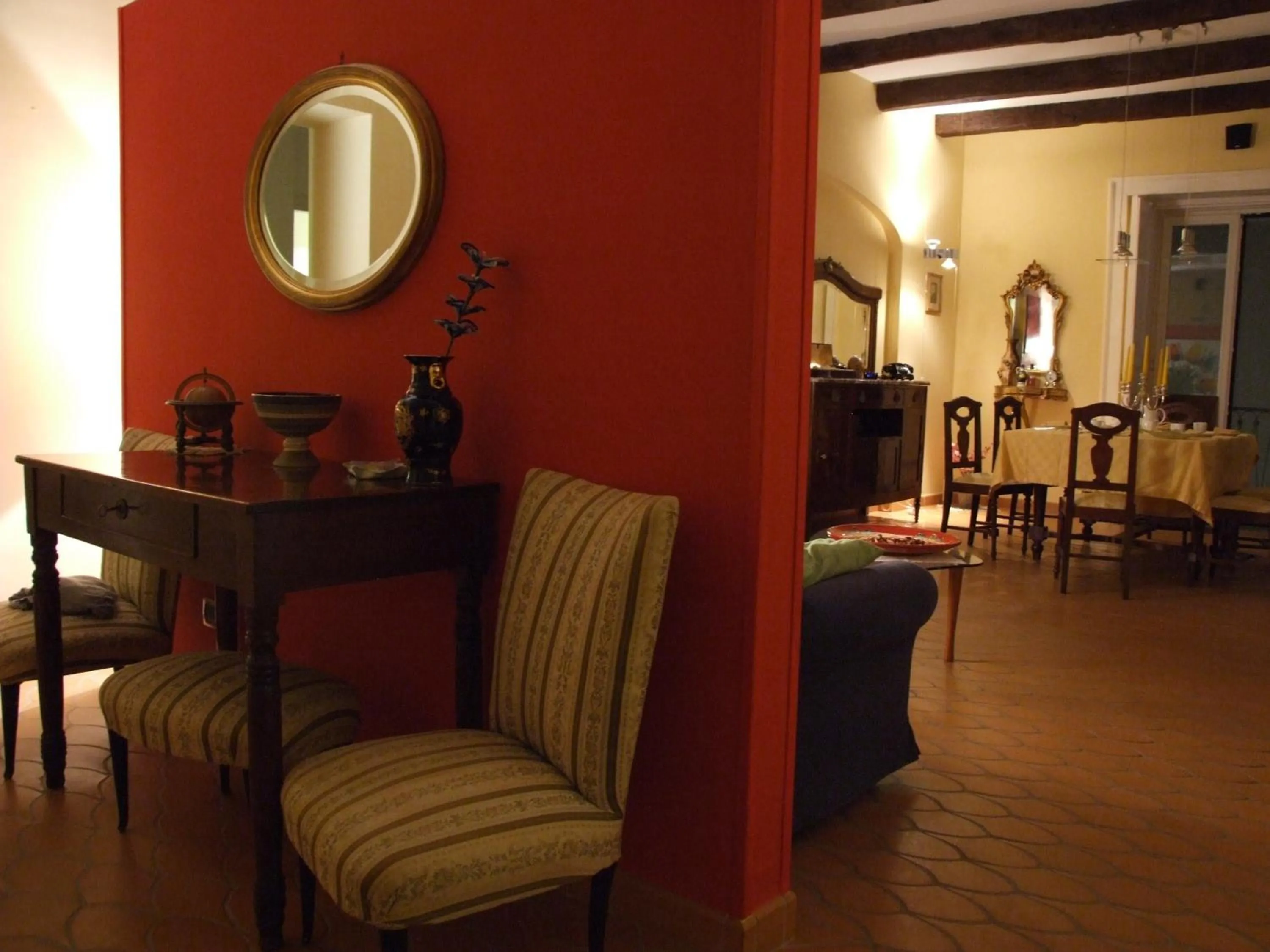 Decorative detail in Bed and Breakfast Adelberga