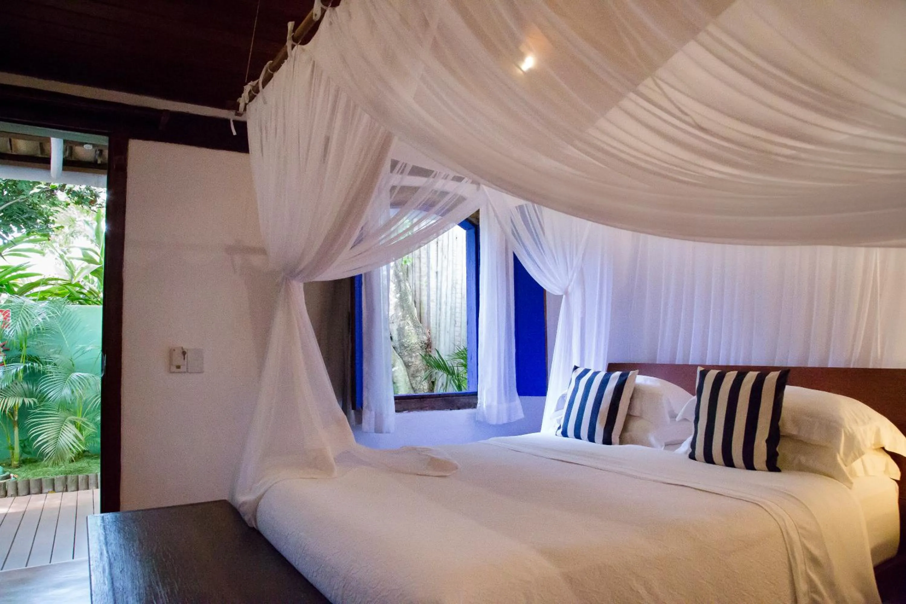 Bed in Pousada El Gordo