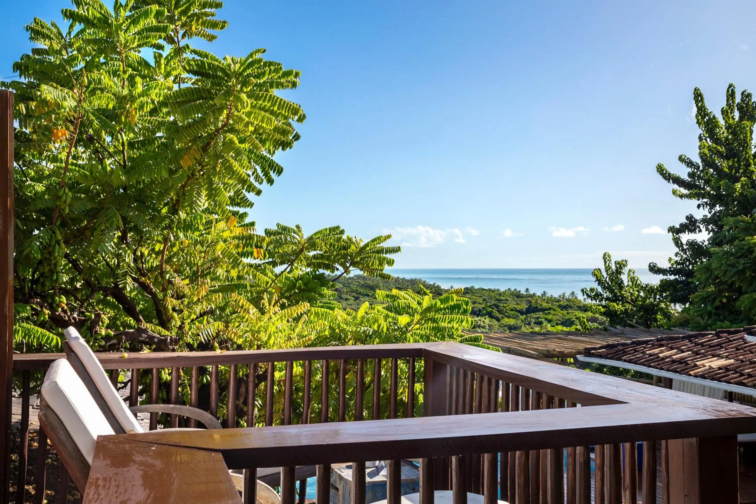 Balcony/Terrace in Pousada El Gordo