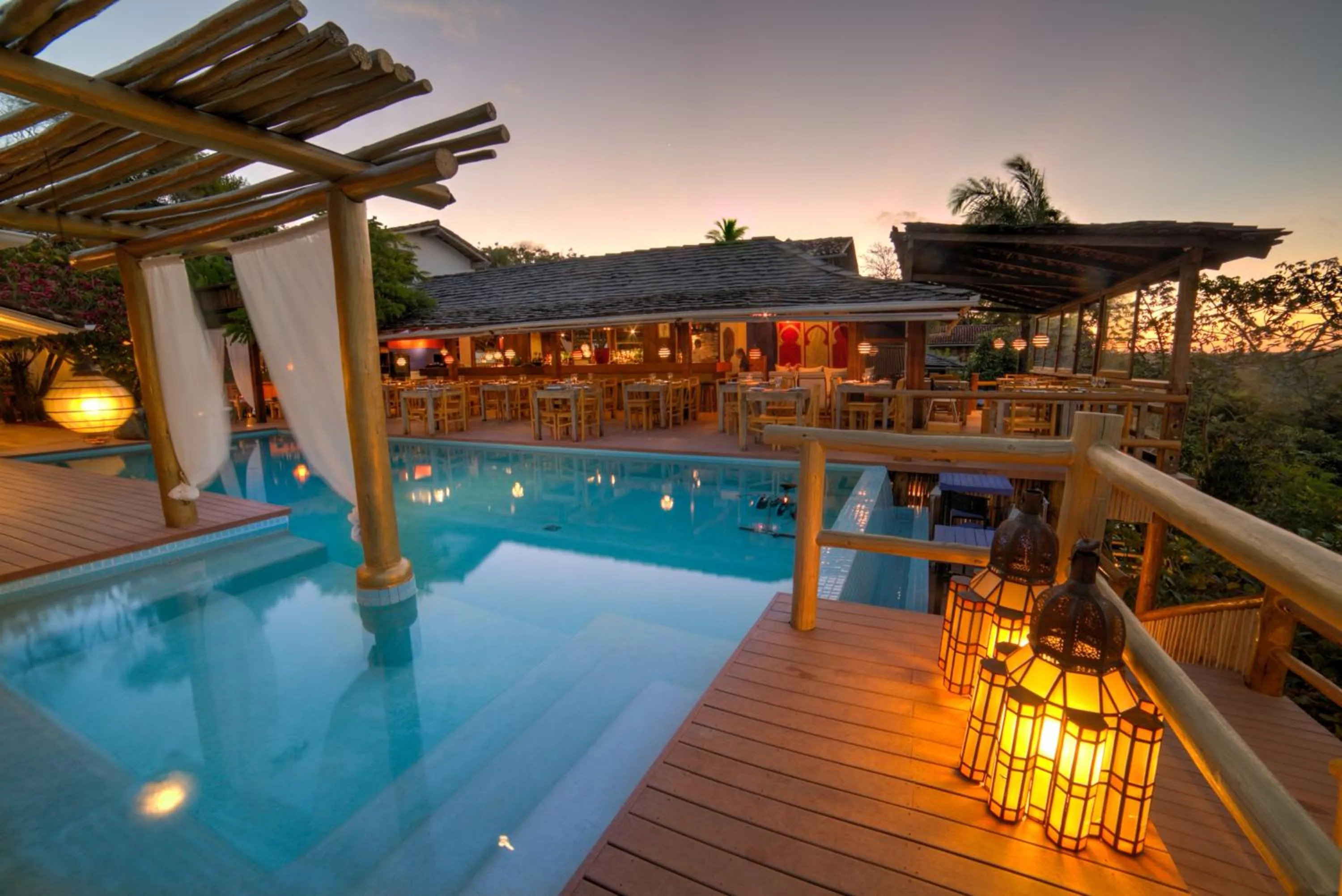 Sunset in Pousada El Gordo