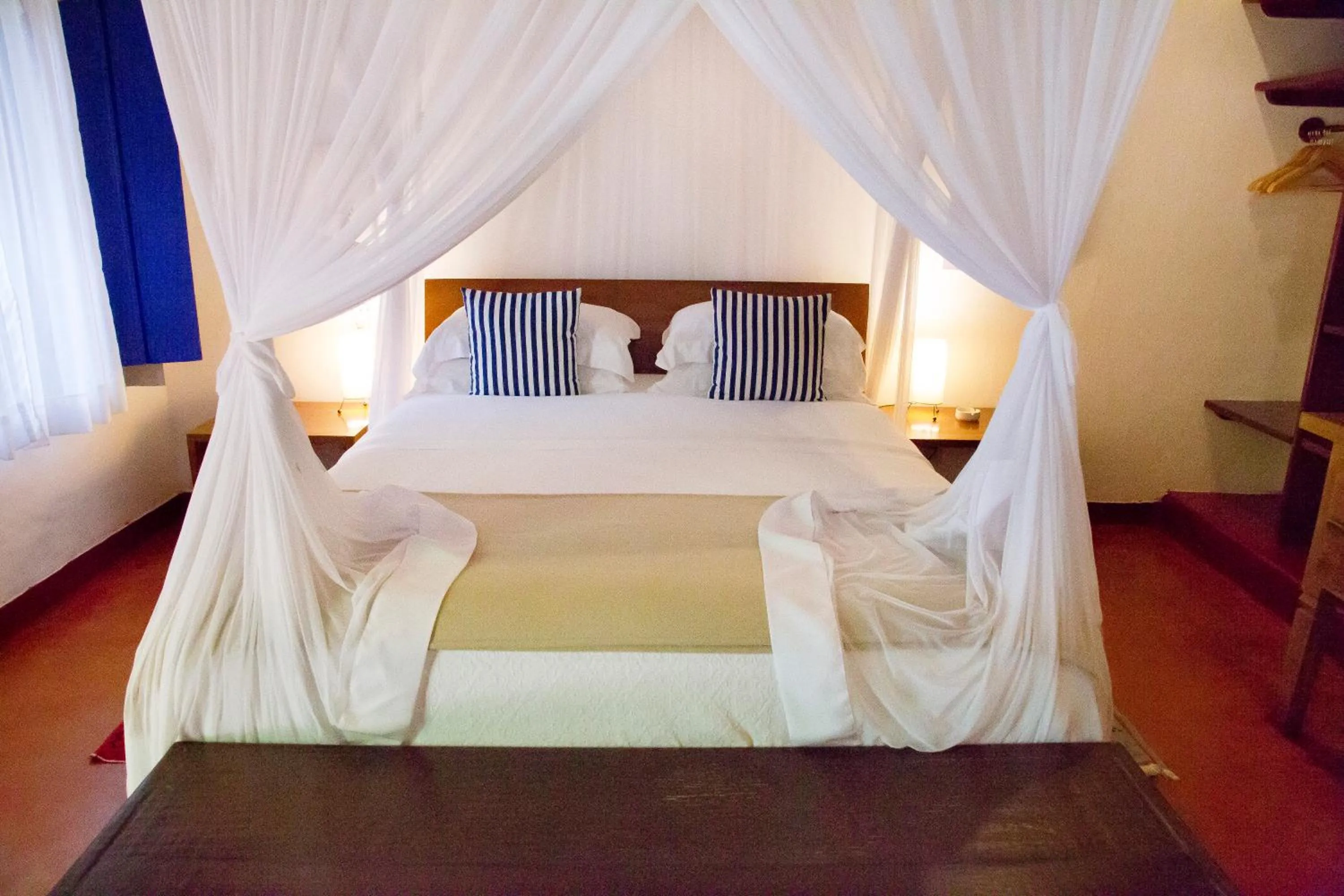 Bed in Pousada El Gordo