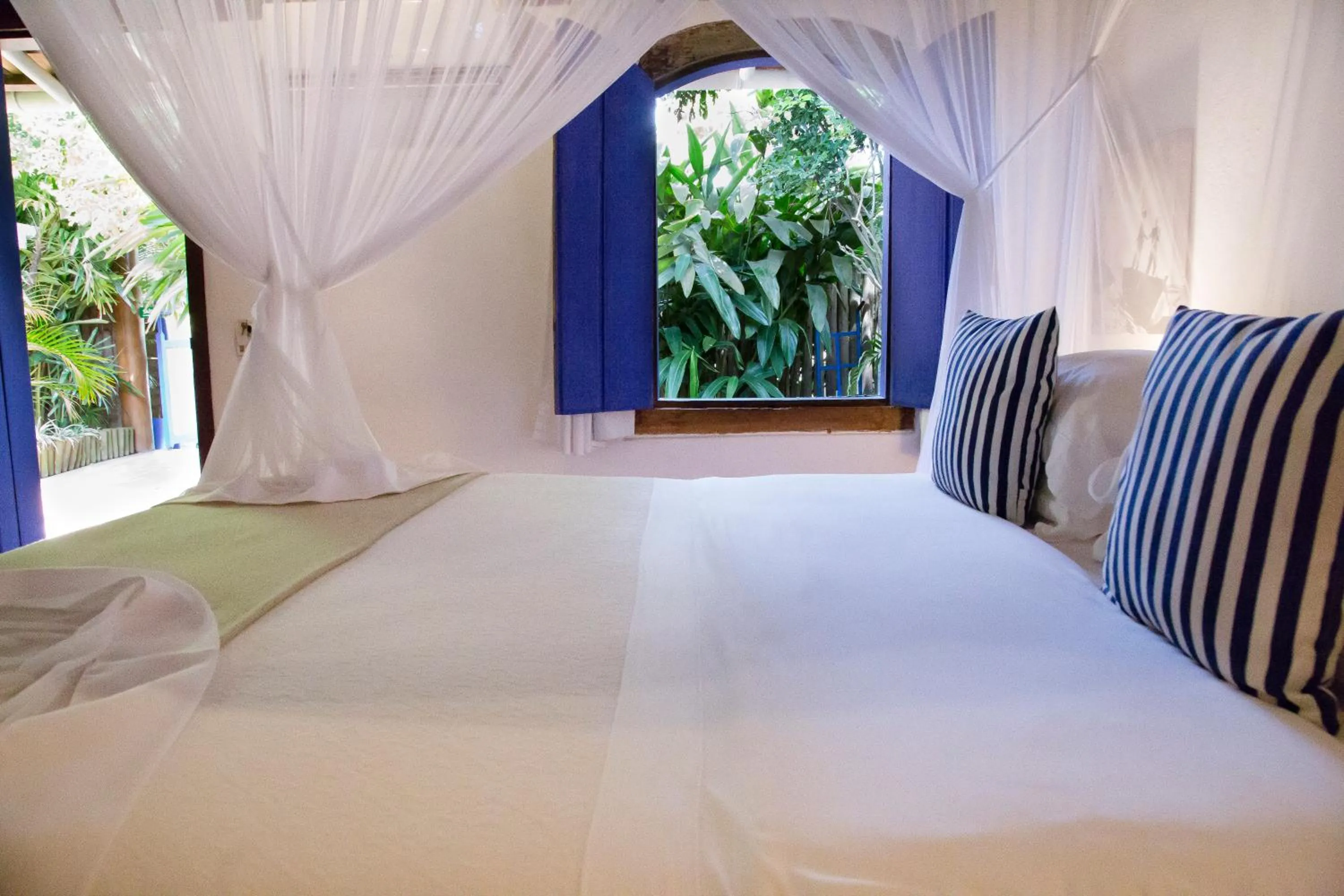 Bed in Pousada El Gordo