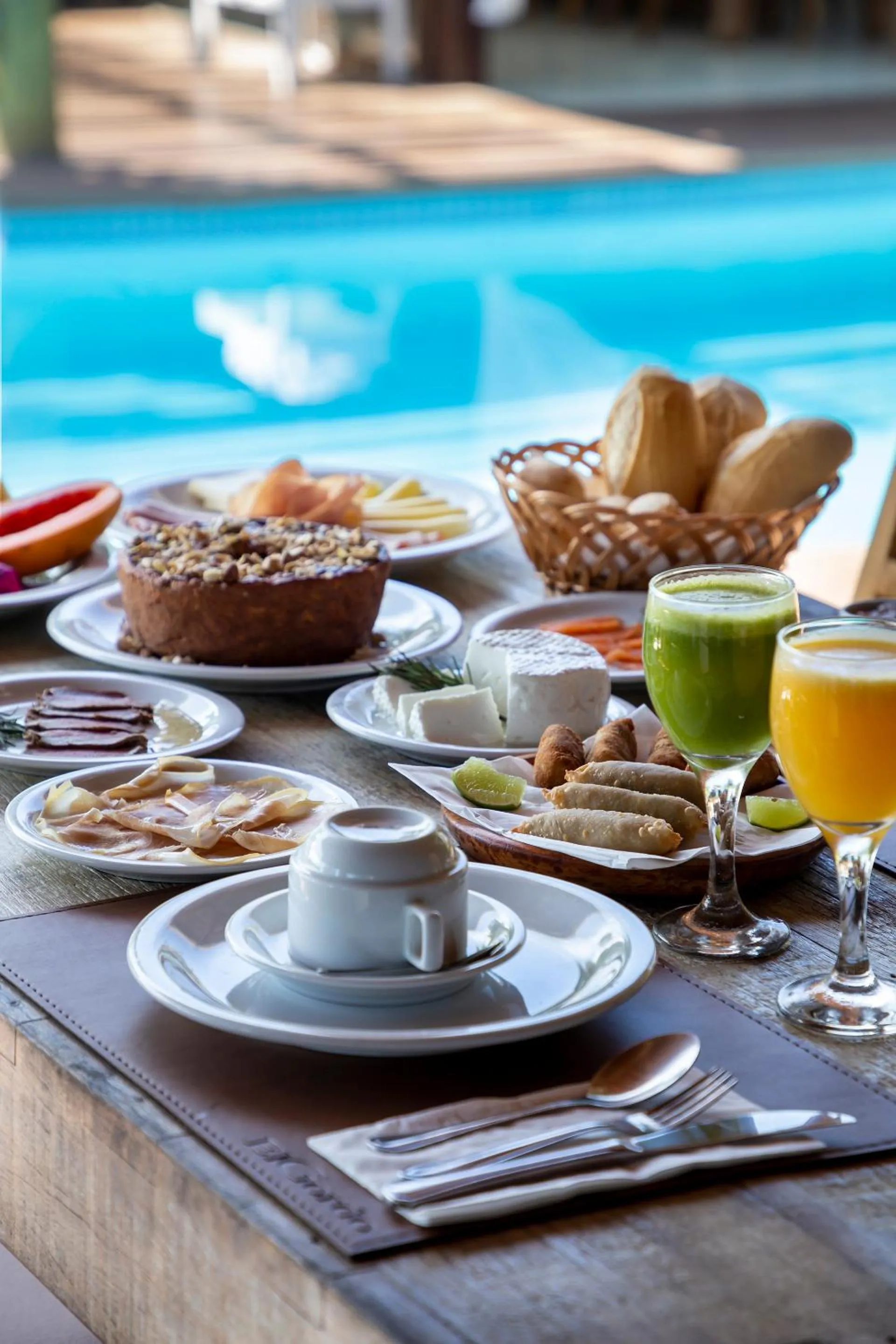 Swimming pool in Pousada El Gordo