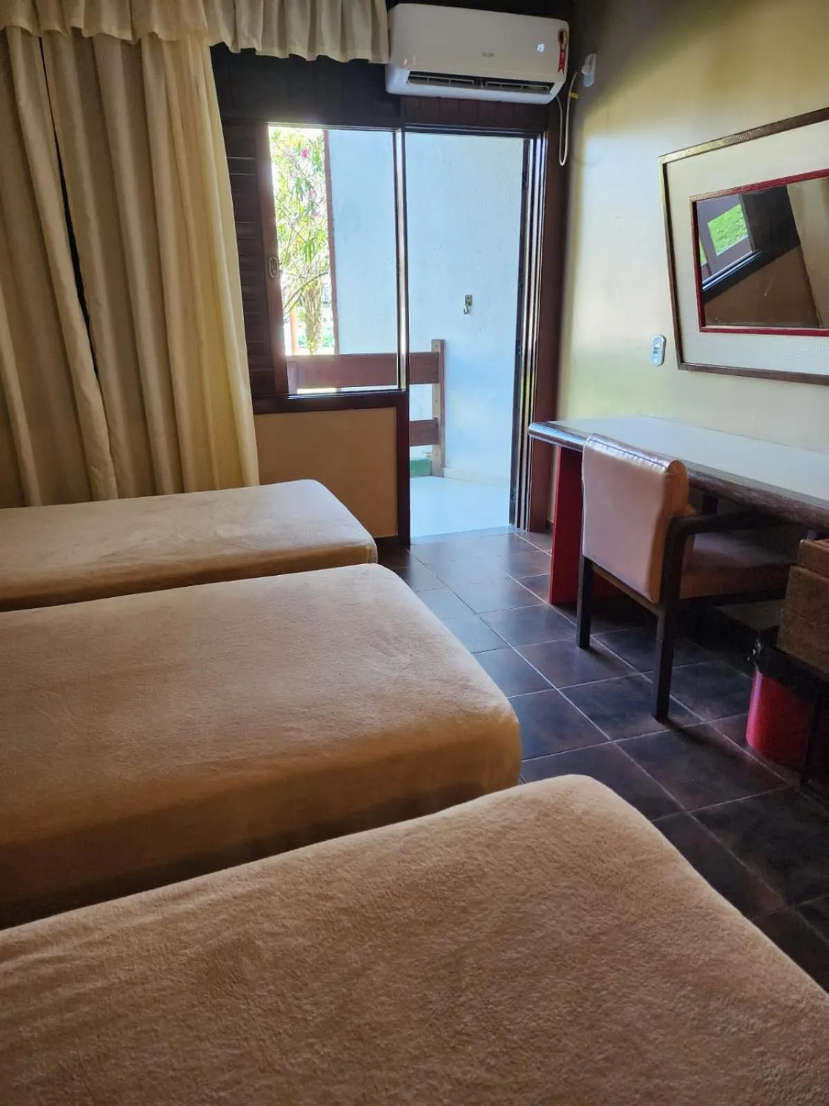 Bed in Baia Cabralia Hotel