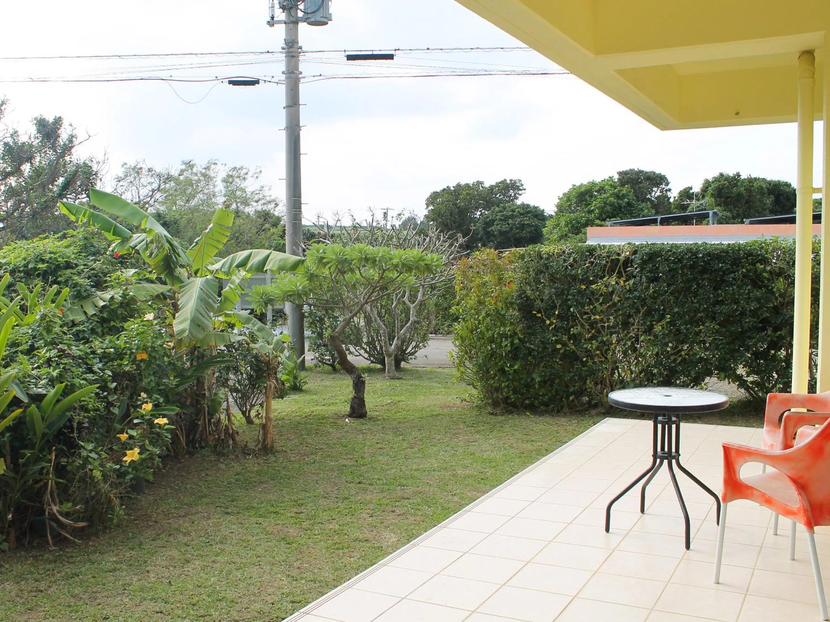 Balcony/Terrace in Pine Shima Resort Coral Fish