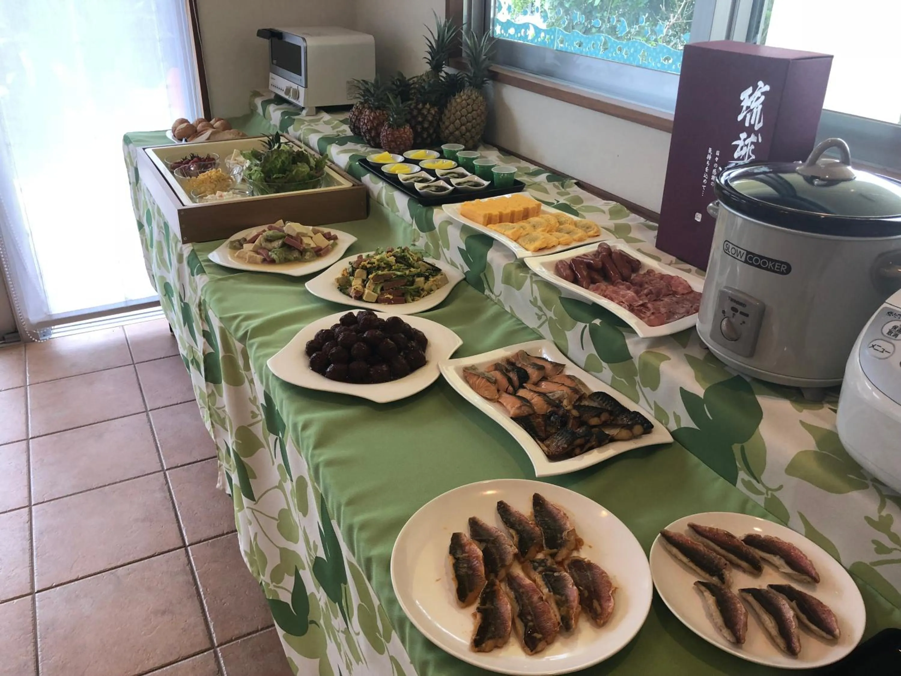 Food in Pine Shima Resort Coral Fish