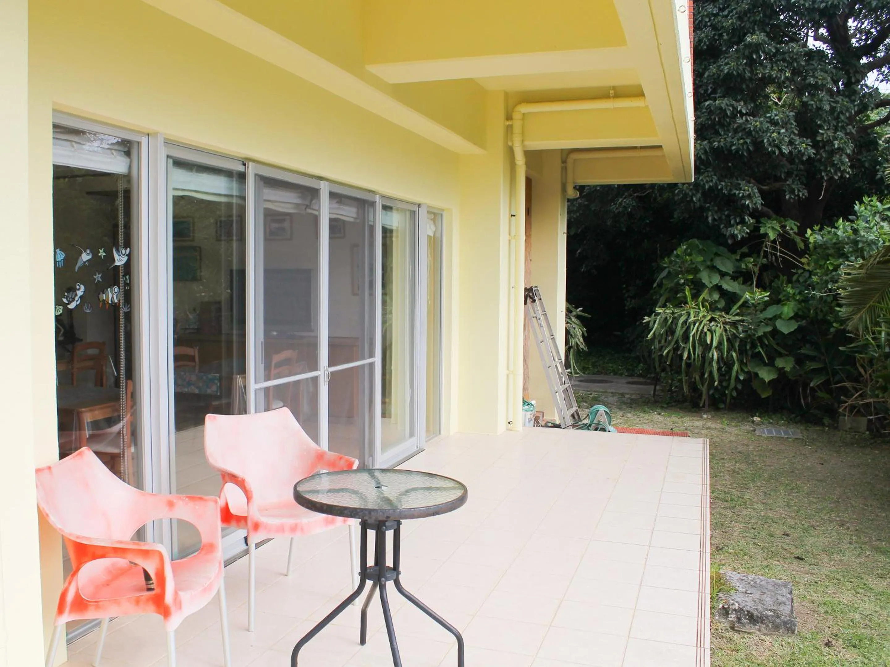 Balcony/Terrace in Pine Shima Resort Coral Fish