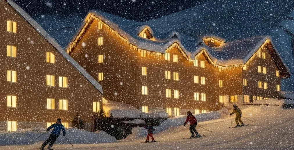 Property building in Dedeman Palandoken Resort Hotel