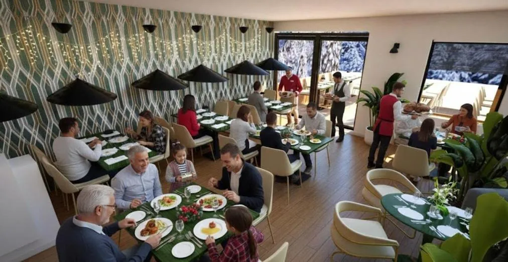 Restaurant/places to eat in Dedeman Palandoken Resort Hotel