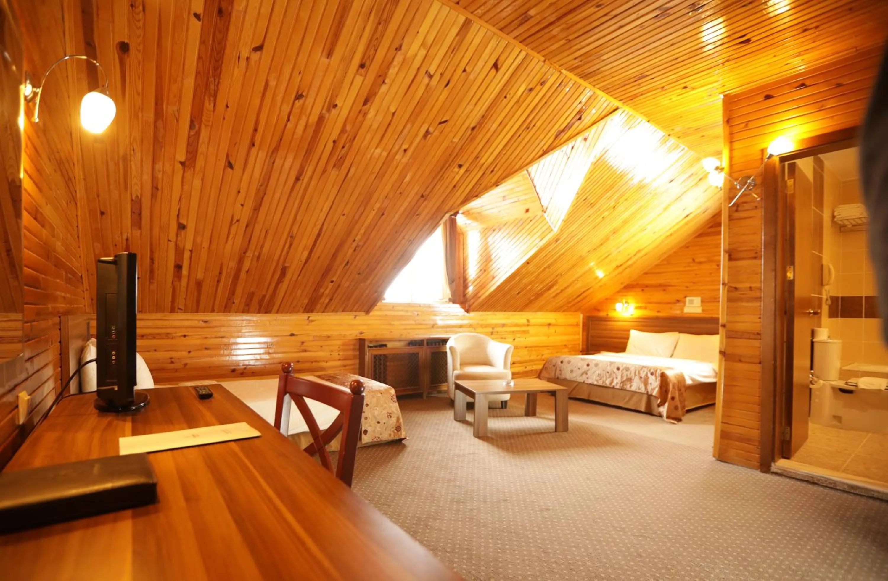 Bed in Dedeman Palandoken Resort Hotel