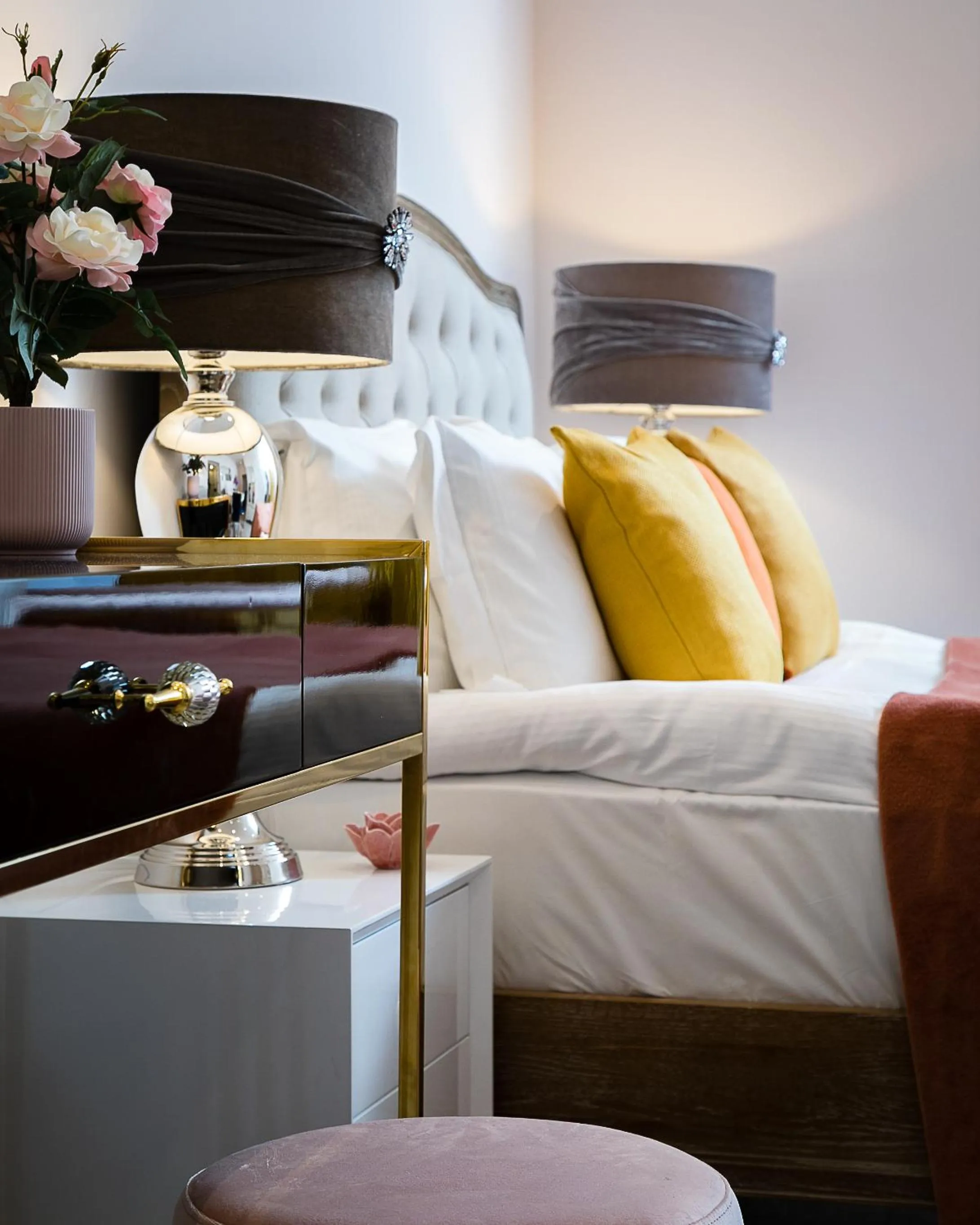 Bed in Cromwell road apartments