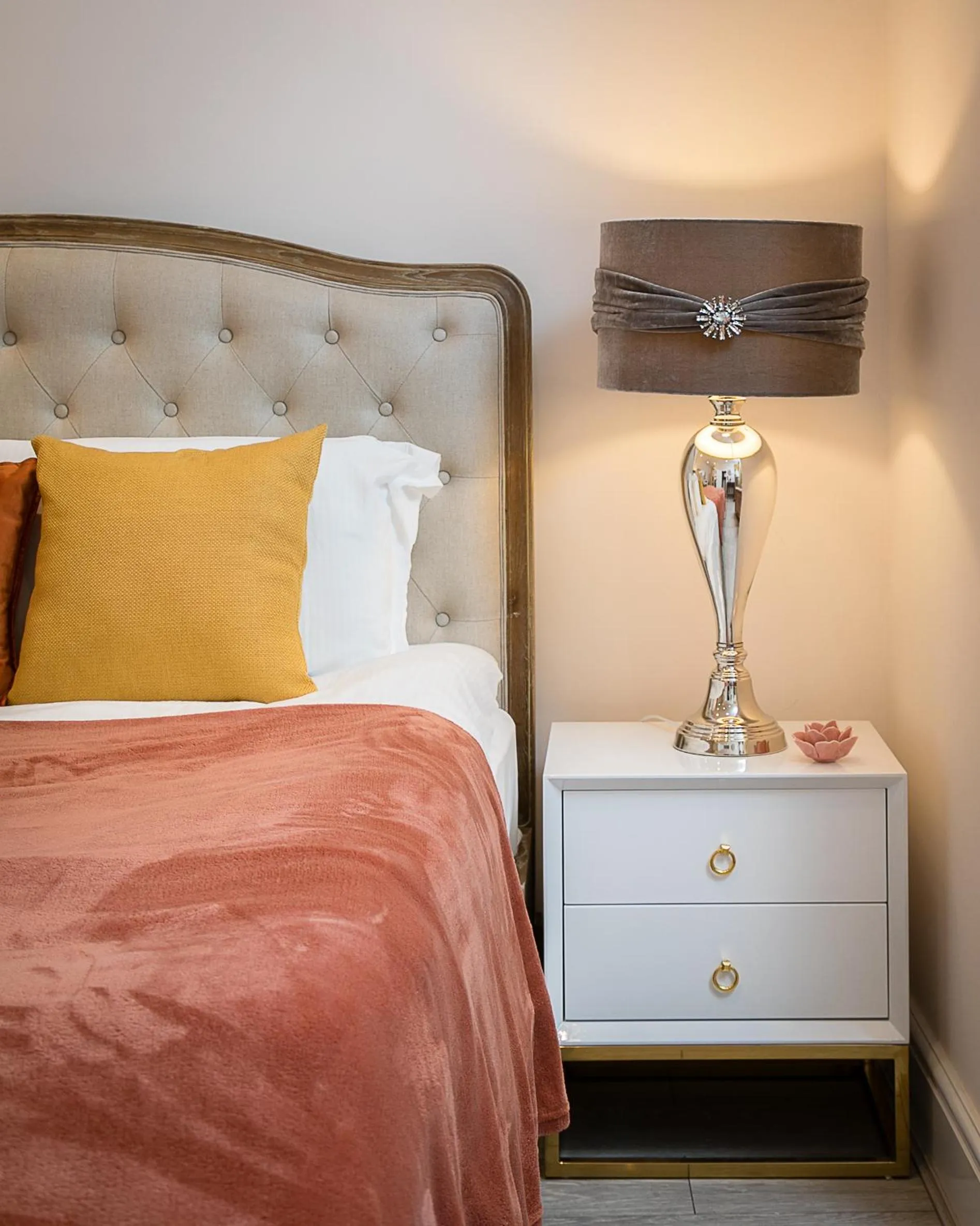 Bed in Cromwell road apartments